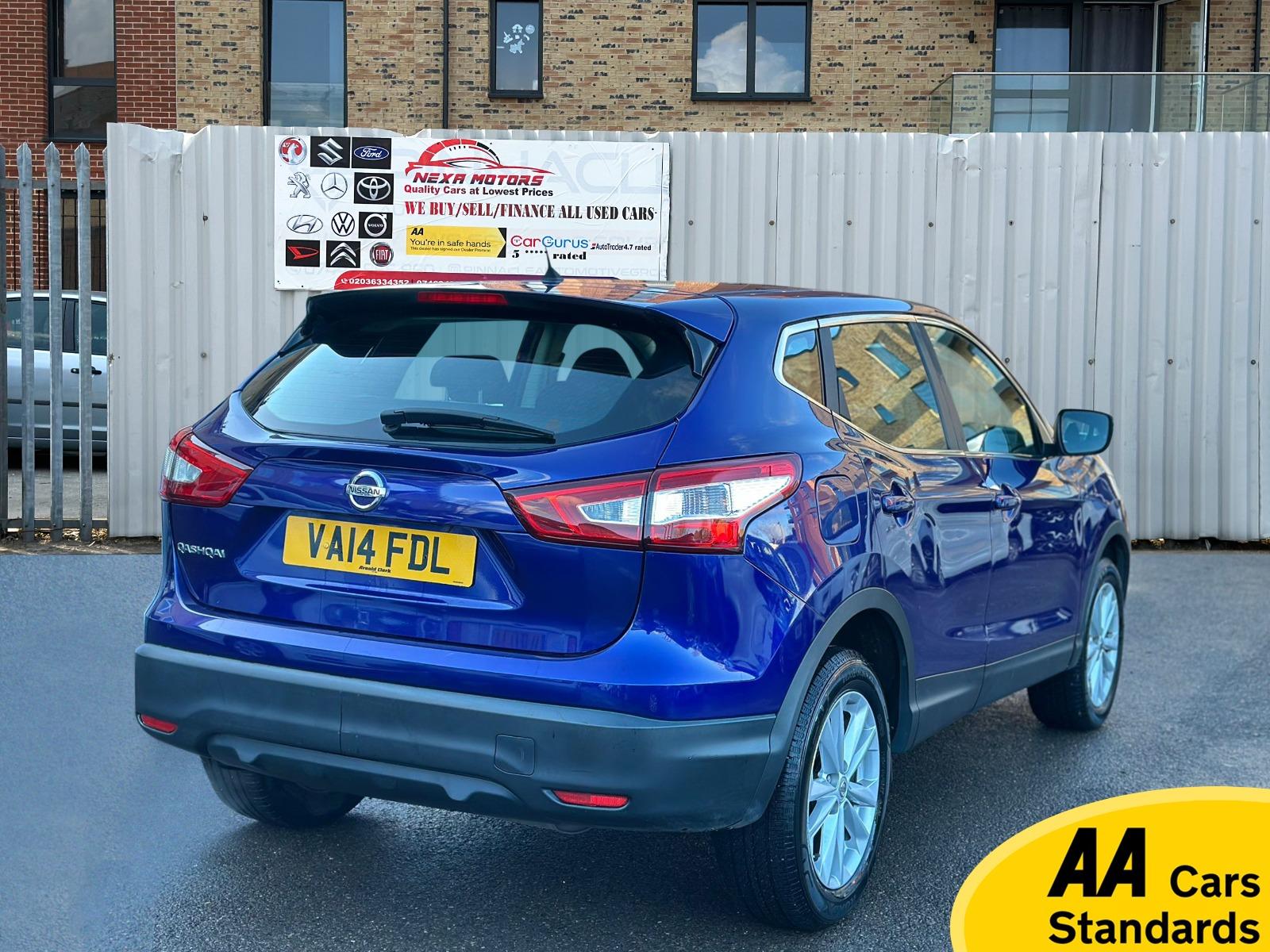 Nissan Qashqai 1.2 DIG-T Acenta SUV 5dr Petrol Manual 2WD Euro 5 (s/s) (115 ps)