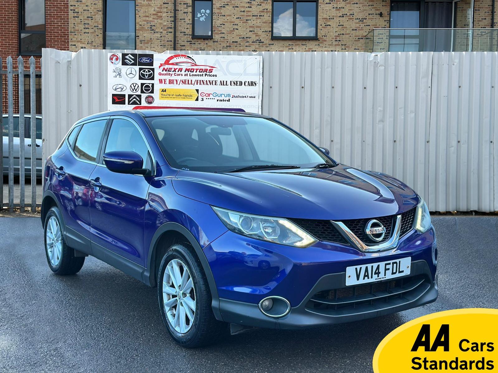 Nissan Qashqai 1.2 DIG-T Acenta SUV 5dr Petrol Manual 2WD Euro 5 (s/s) (115 ps)