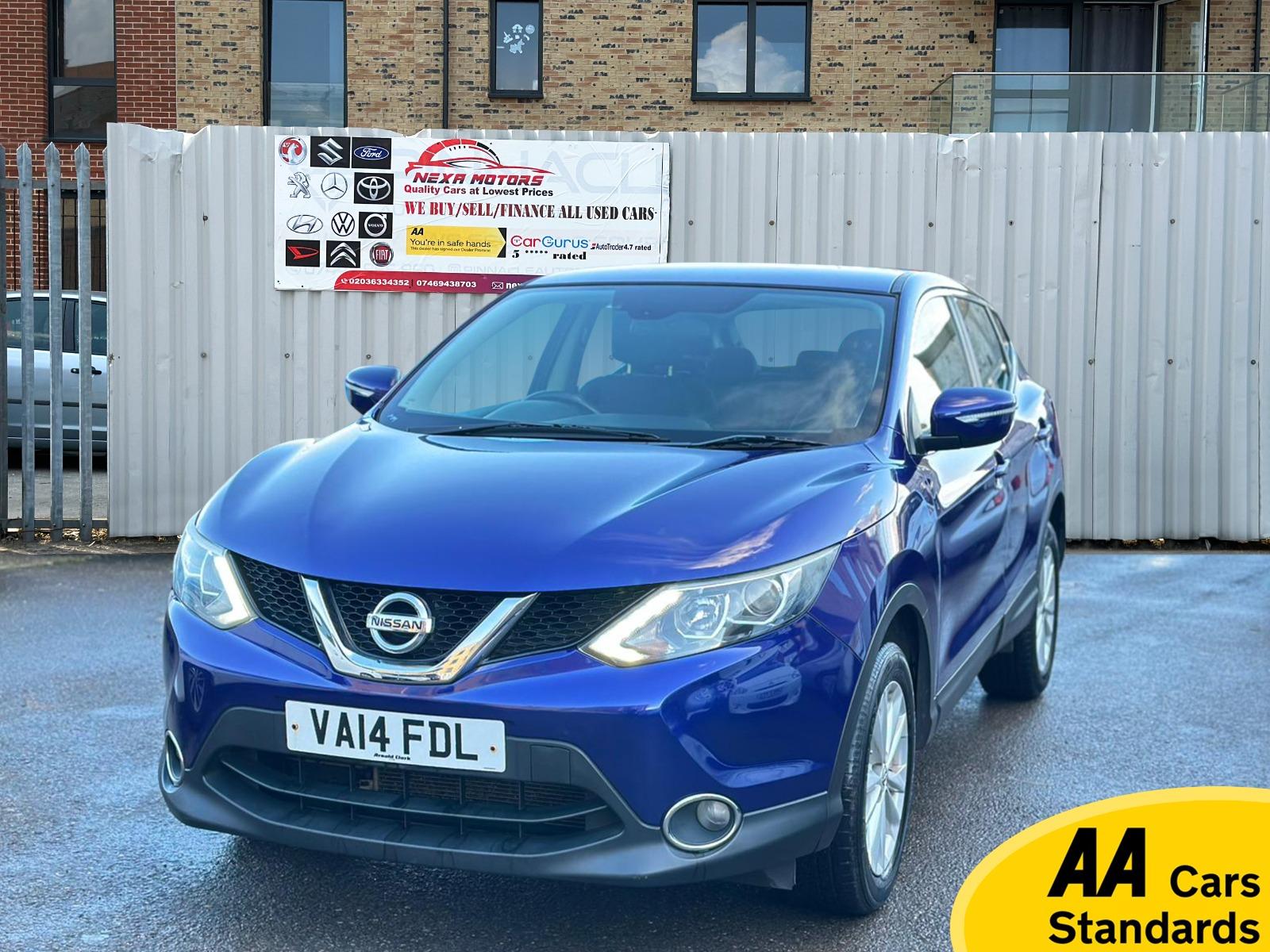 Nissan Qashqai 1.2 DIG-T Acenta SUV 5dr Petrol Manual 2WD Euro 5 (s/s) (115 ps)