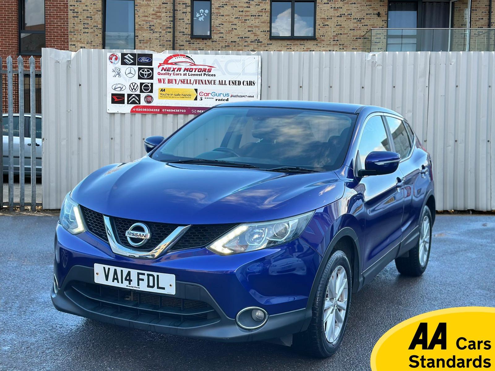 Nissan Qashqai 1.2 DIG-T Acenta SUV 5dr Petrol Manual 2WD Euro 5 (s/s) (115 ps)