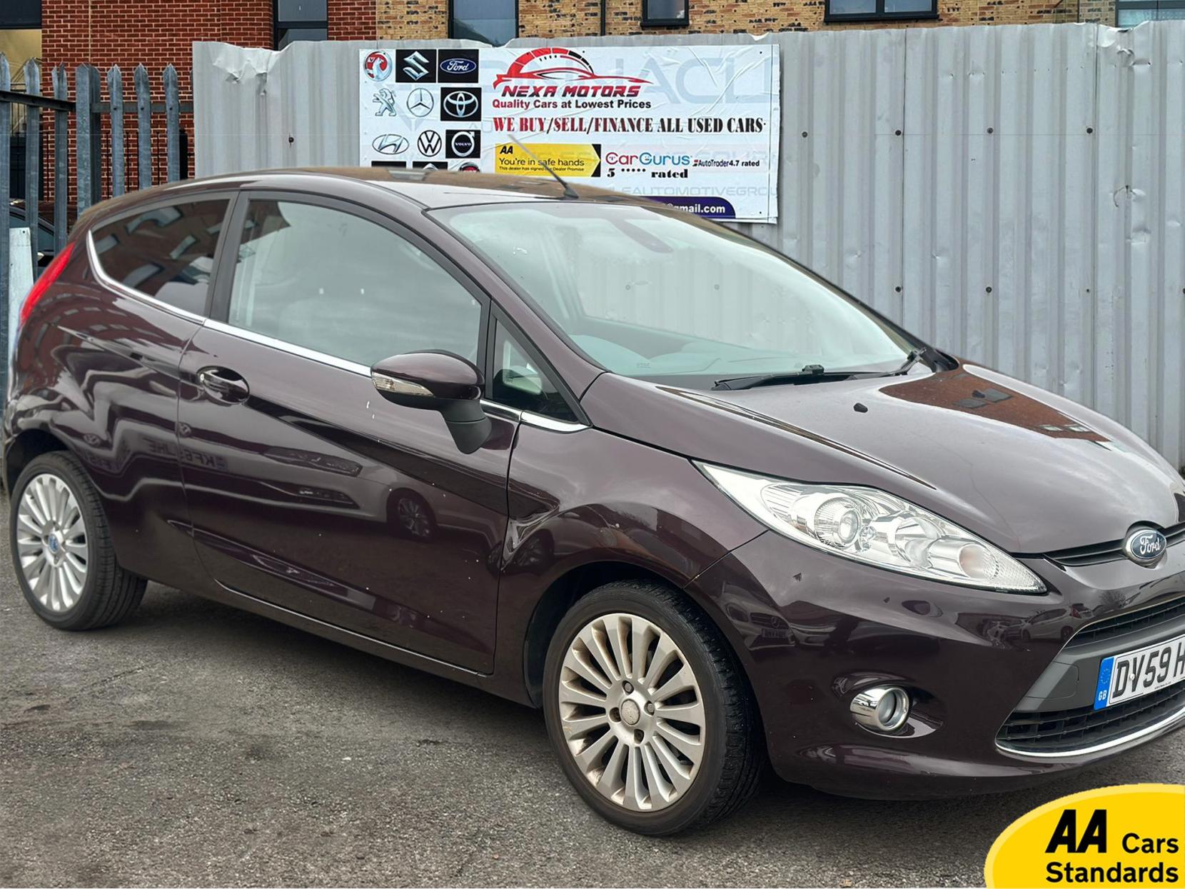 Ford Fiesta 1.4 Titanium Hatchback 3dr Petrol Automatic (154 g/km, 94 bhp)