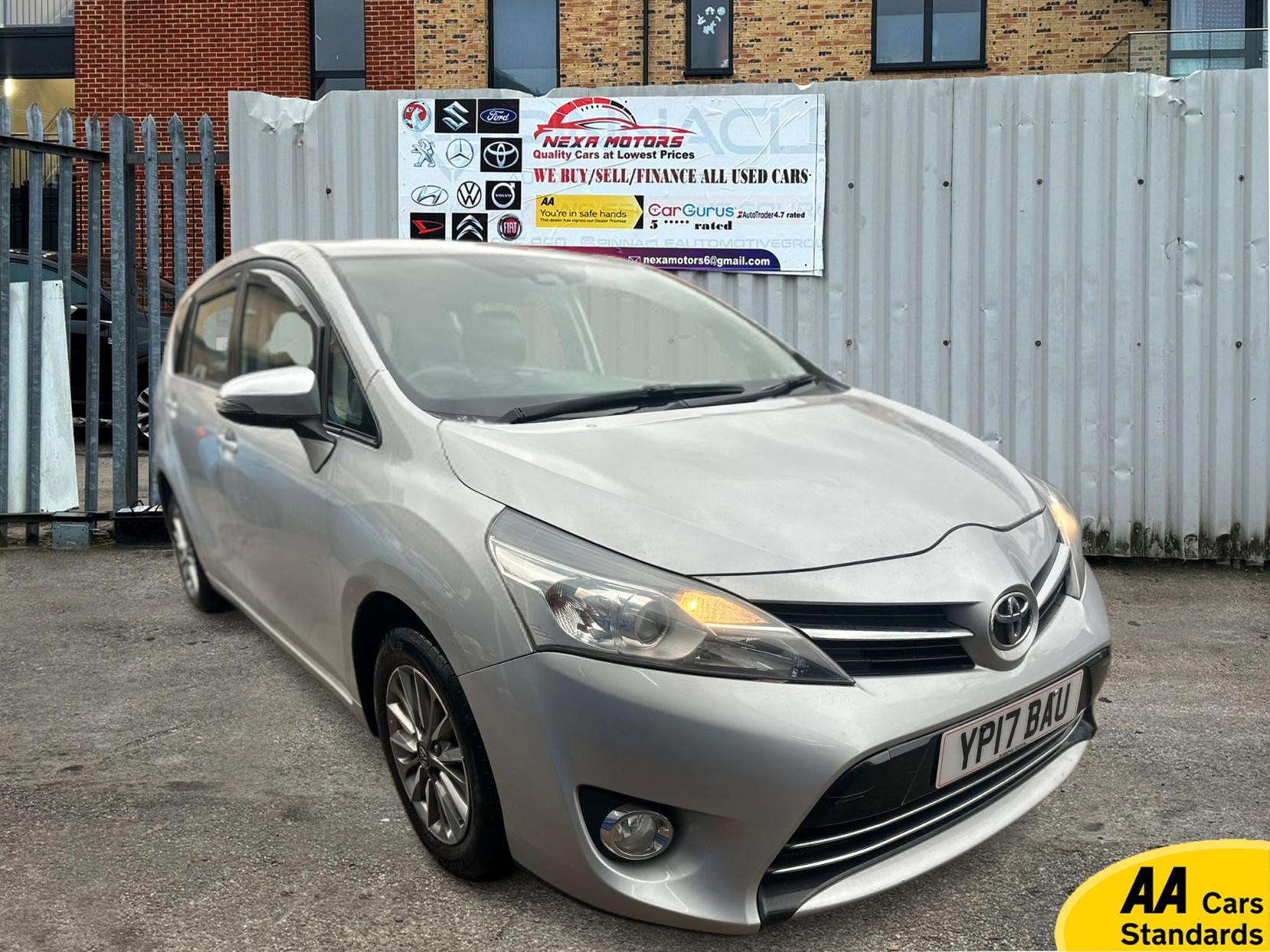 Toyota Verso 1.8 V-Matic Icon MPV 5dr Petrol Multidrive S Euro 6 (7 Seat) (147 ps)