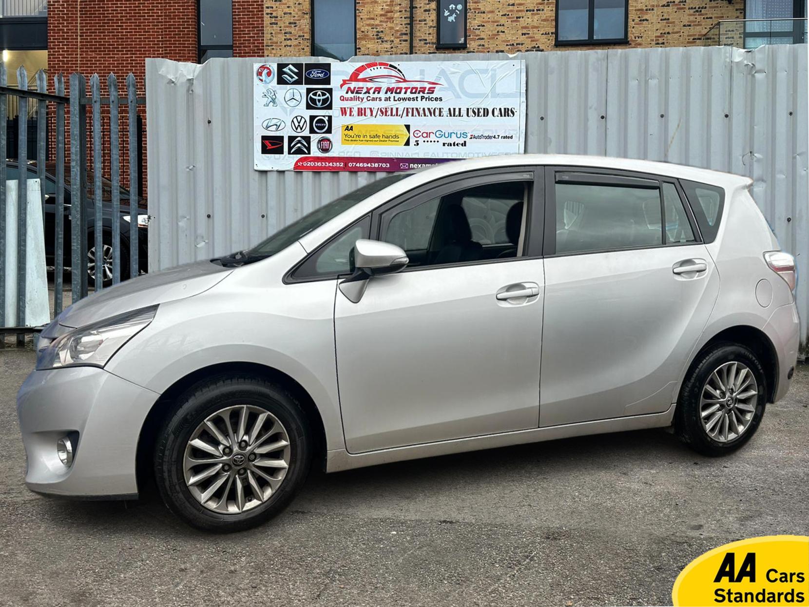 Toyota Verso 1.8 V-Matic Icon MPV 5dr Petrol Multidrive S Euro 6 (7 Seat) (147 ps)