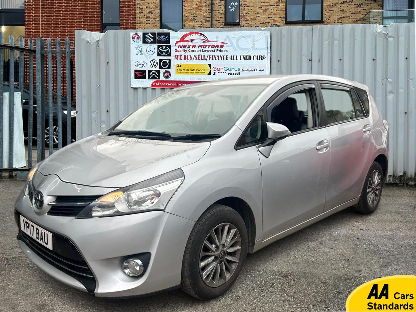 Toyota Verso 1.8 V-Matic Icon MPV 5dr Petrol Multidrive S Euro 6 (7 Seat) (147 ps)