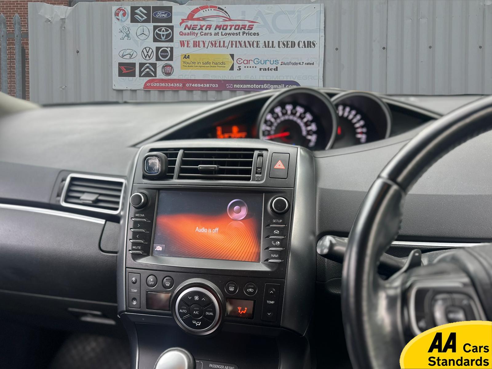 Toyota Verso 1.8 V-Matic Icon MPV 5dr Petrol Multidrive S Euro 6 (7 Seat) (147 ps)