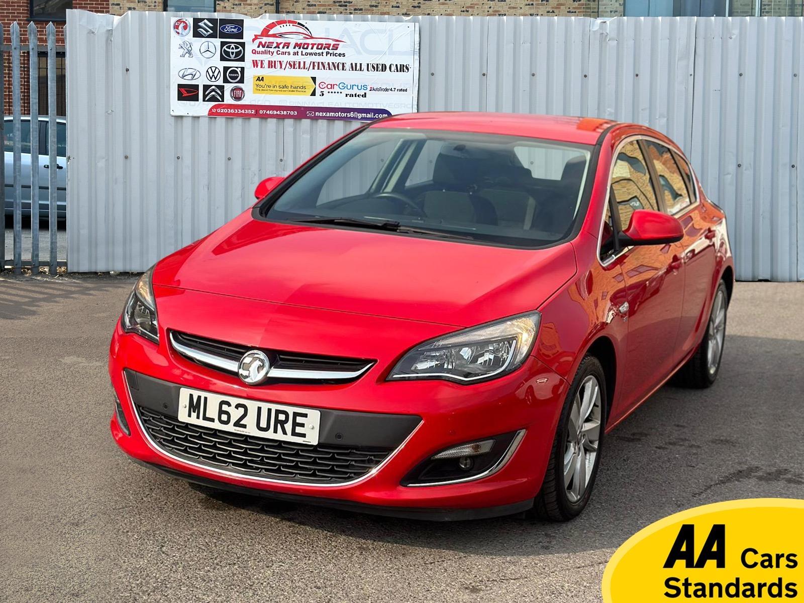 Vauxhall Astra 1.6 16v SRi Hatchback 5dr Petrol Auto Euro 5 (115 ps)