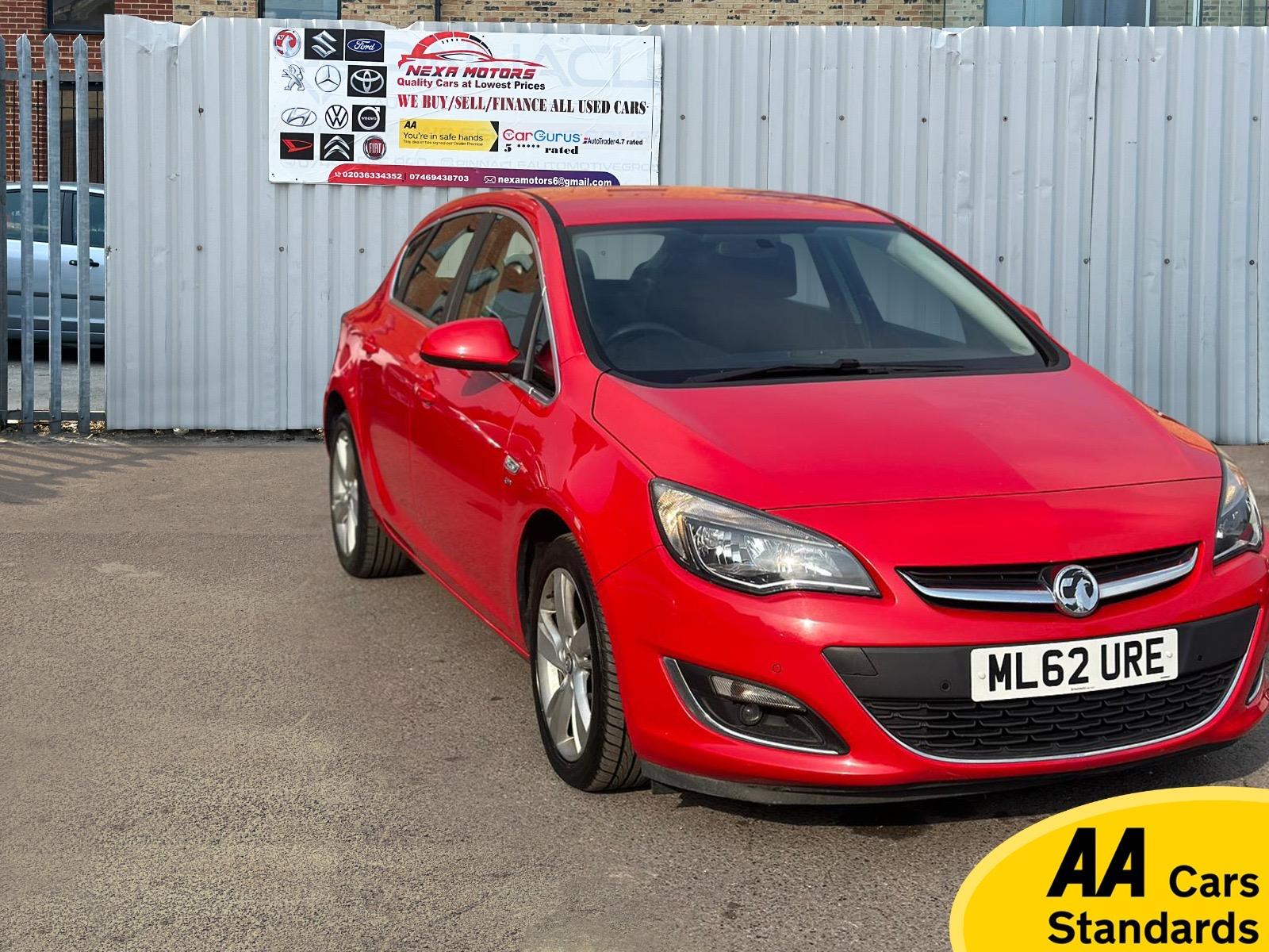 Vauxhall Astra 1.6 16v SRi Hatchback 5dr Petrol Auto Euro 5 (115 ps)