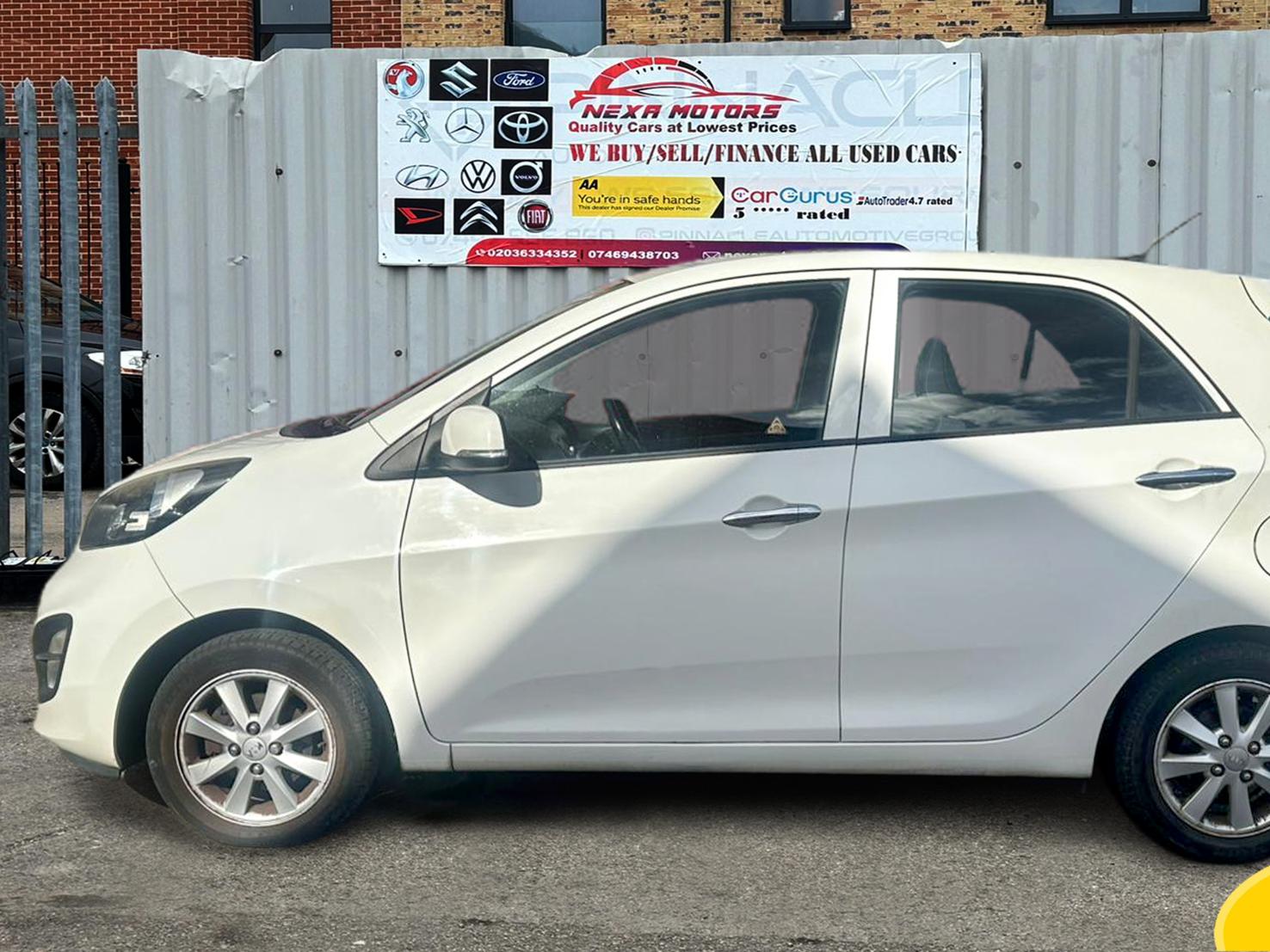 Kia Picanto 1.25 EcoDynamics 2 Hatchback 5dr Petrol Manual Euro 5 (s/s) (84 bhp)