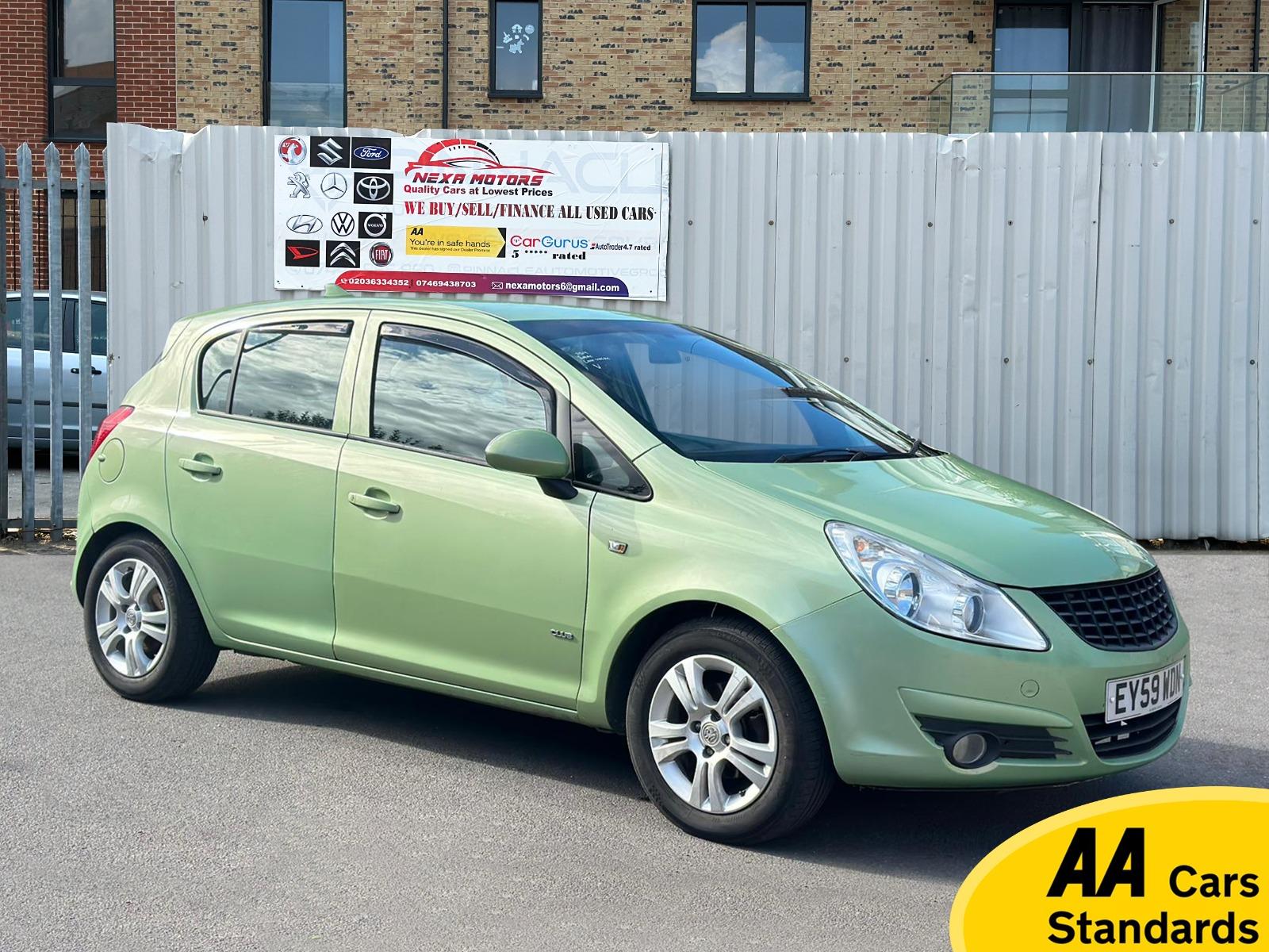 Vauxhall Corsa 1.4i 16v Club Hatchback 5dr Petrol Automatic (166 g/km, 89 bhp)