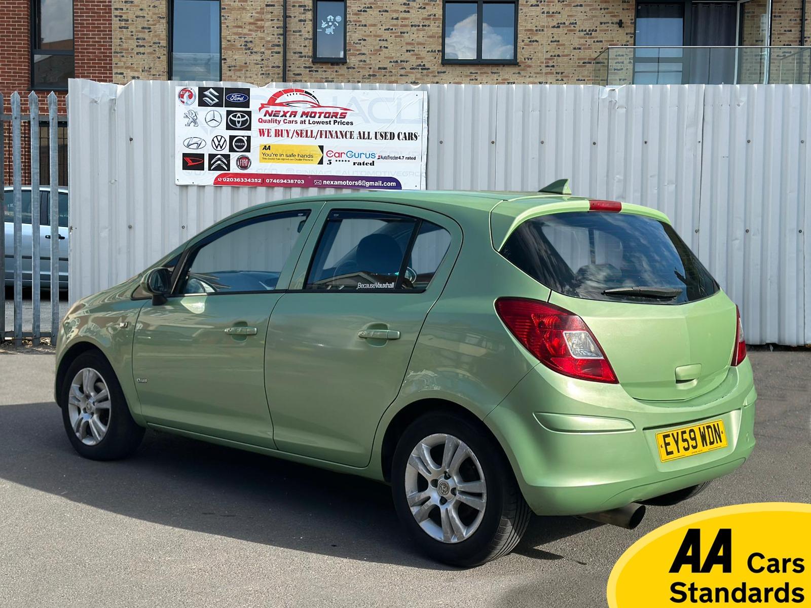 Vauxhall Corsa 1.4i 16v Club Hatchback 5dr Petrol Automatic (166 g/km, 89 bhp)