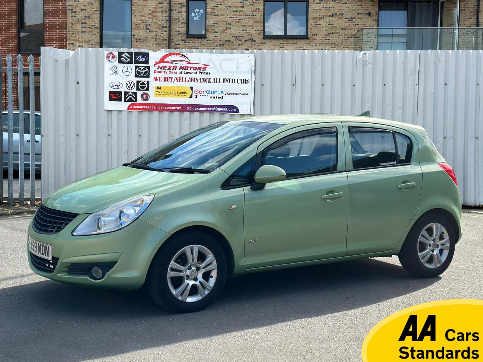 Vauxhall Corsa 1.4i 16v Club Hatchback 5dr Petrol Automatic (166 g/km, 89 bhp)