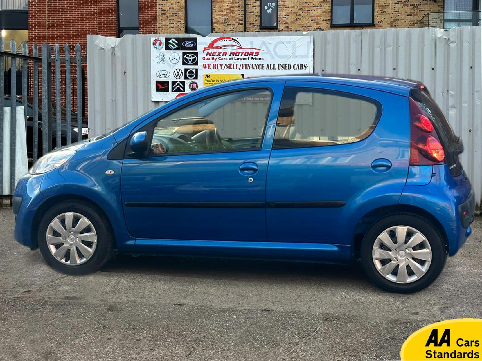 Peugeot 107 1.0 12V Active Hatchback 5dr Petrol 2 Tronic Euro 5 (68 ps)