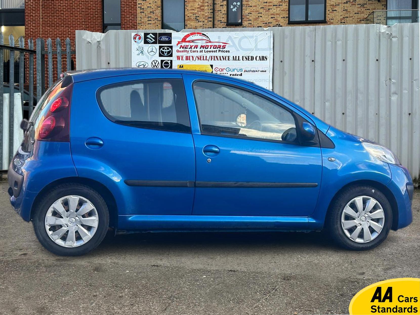 Peugeot 107 1.0 12V Active Hatchback 5dr Petrol 2 Tronic Euro 5 (68 ps)