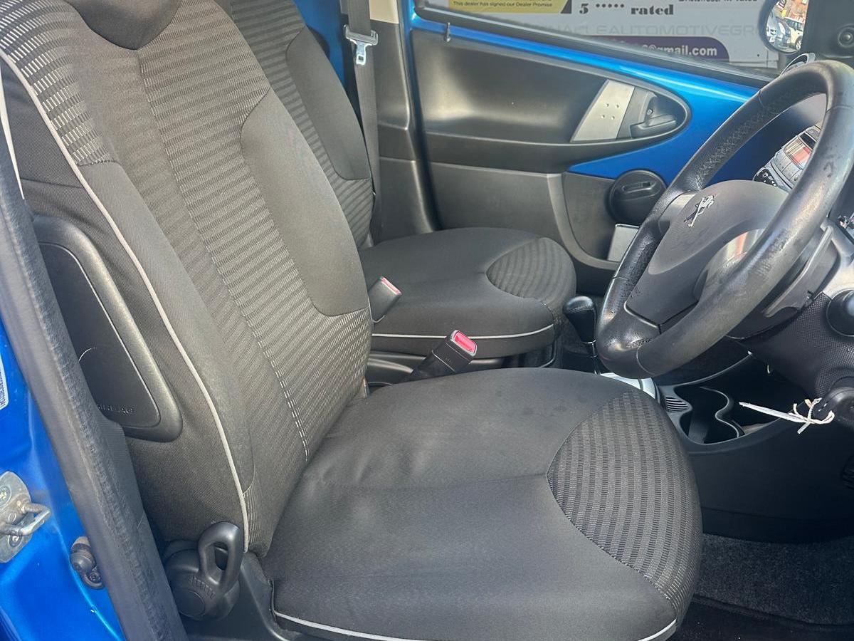 Peugeot 107 1.0 12V Active Hatchback 5dr Petrol 2 Tronic Euro 5 (68 ps)