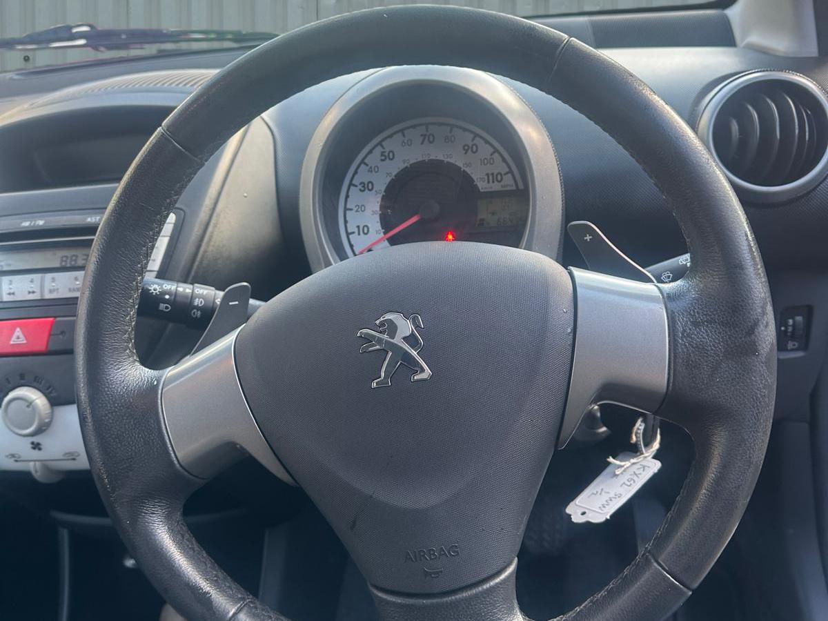 Peugeot 107 1.0 12V Active Hatchback 5dr Petrol 2 Tronic Euro 5 (68 ps)