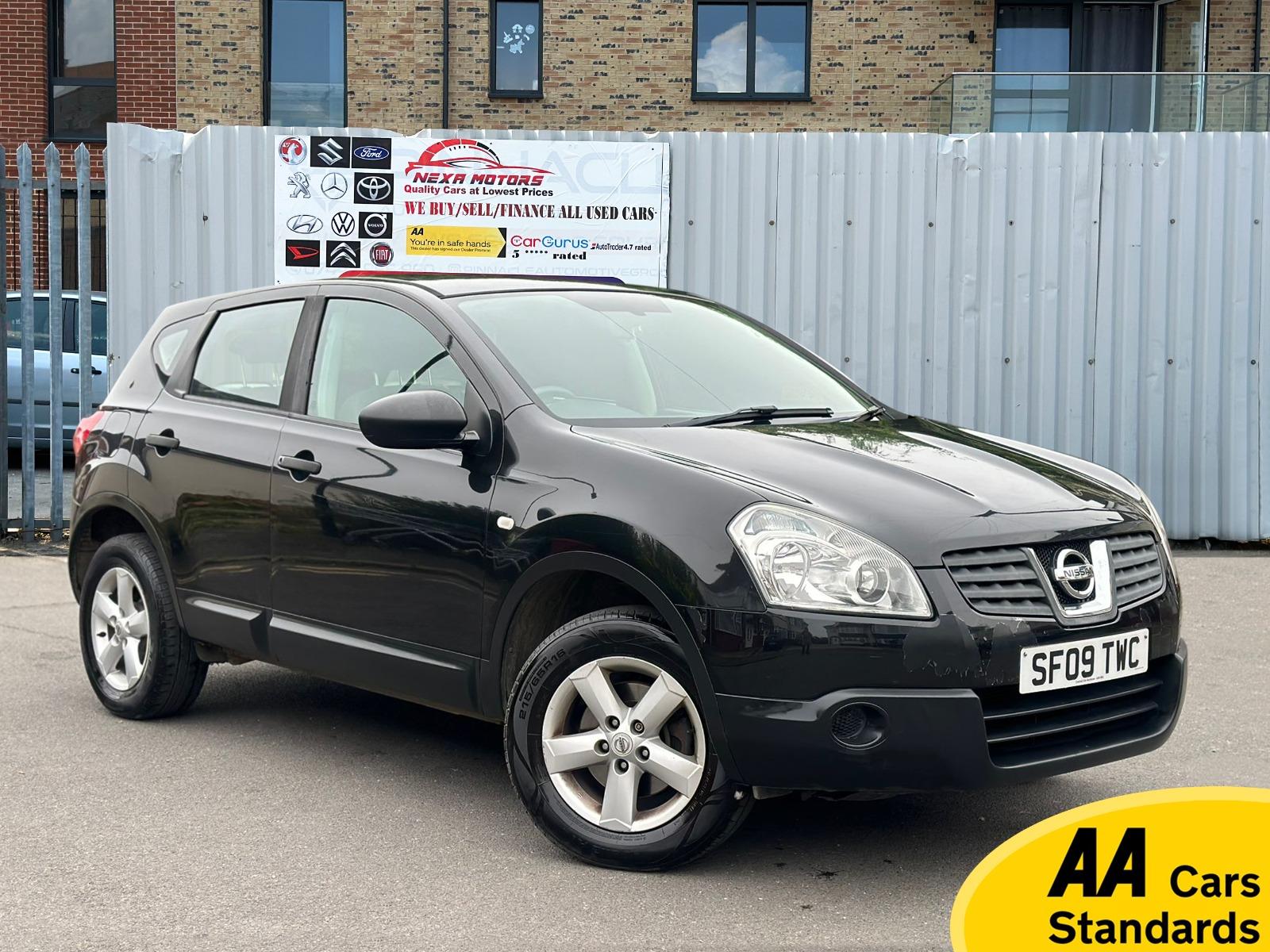 Nissan Qashqai 1.6 Visia Hatchback 5dr Petrol Manual 2WD (159 g/km, 113 bhp)