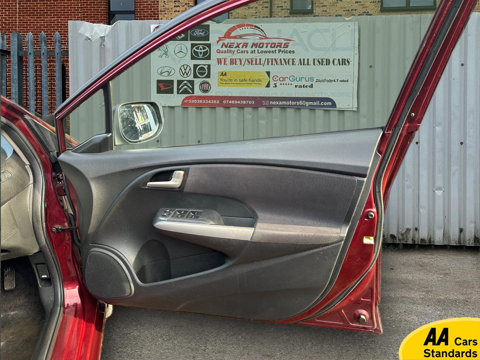 Honda Insight 1.3h IMA ES Hatchback 5dr Petrol Hybrid CVT Euro 5 (102 ps)