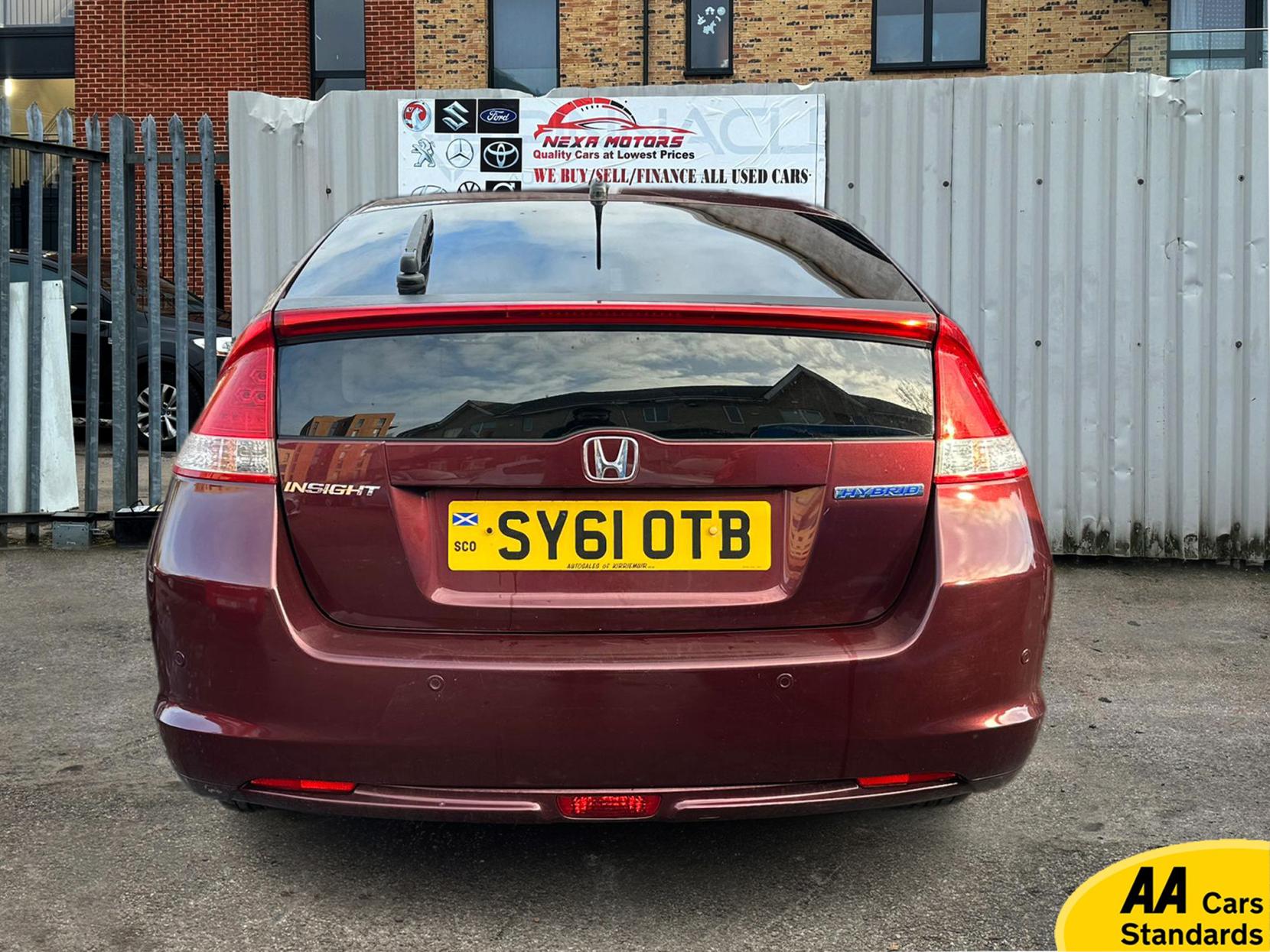 Honda Insight 1.3h IMA ES Hatchback 5dr Petrol Hybrid CVT Euro 5 (102 ps)