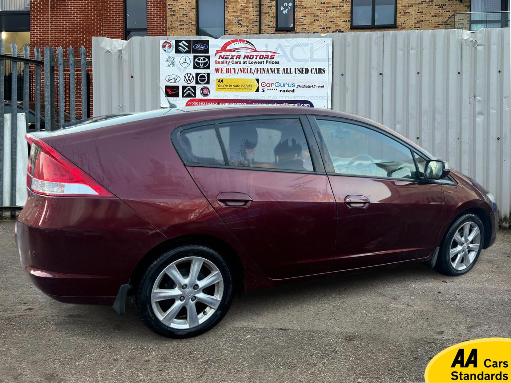 Honda Insight 1.3h IMA ES Hatchback 5dr Petrol Hybrid CVT Euro 5 (102 ps)