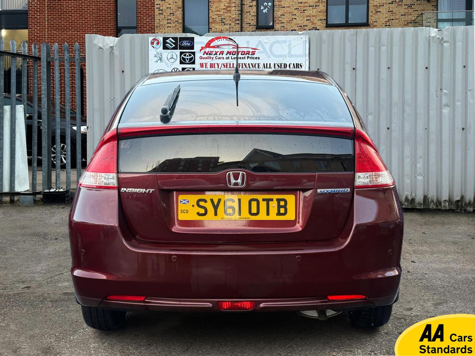 Honda Insight 1.3h IMA ES Hatchback 5dr Petrol Hybrid CVT Euro 5 (102 ps)