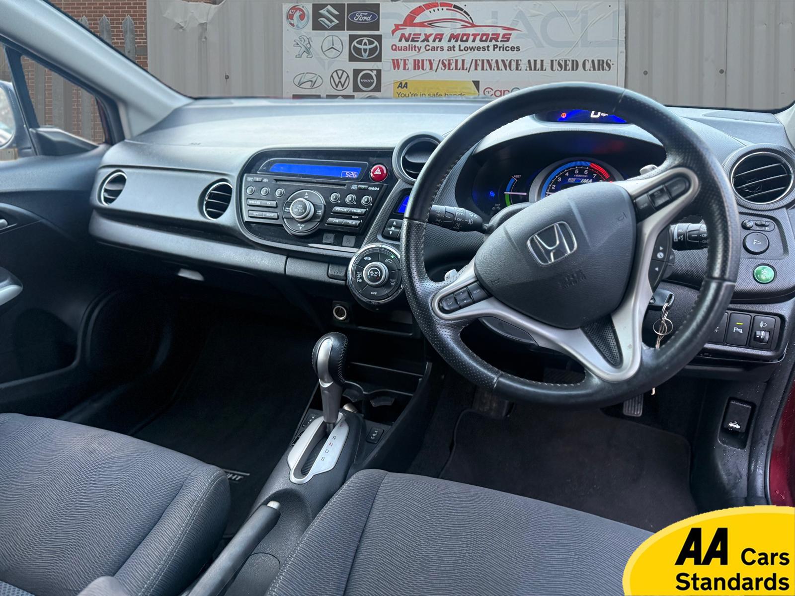 Honda Insight 1.3h IMA ES Hatchback 5dr Petrol Hybrid CVT Euro 5 (102 ps)