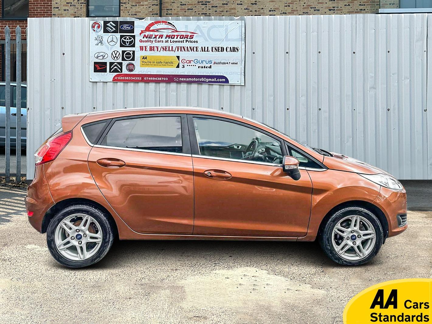 Ford Fiesta 1.25 Zetec Hatchback 5dr Petrol Manual Euro 5 (82 ps)