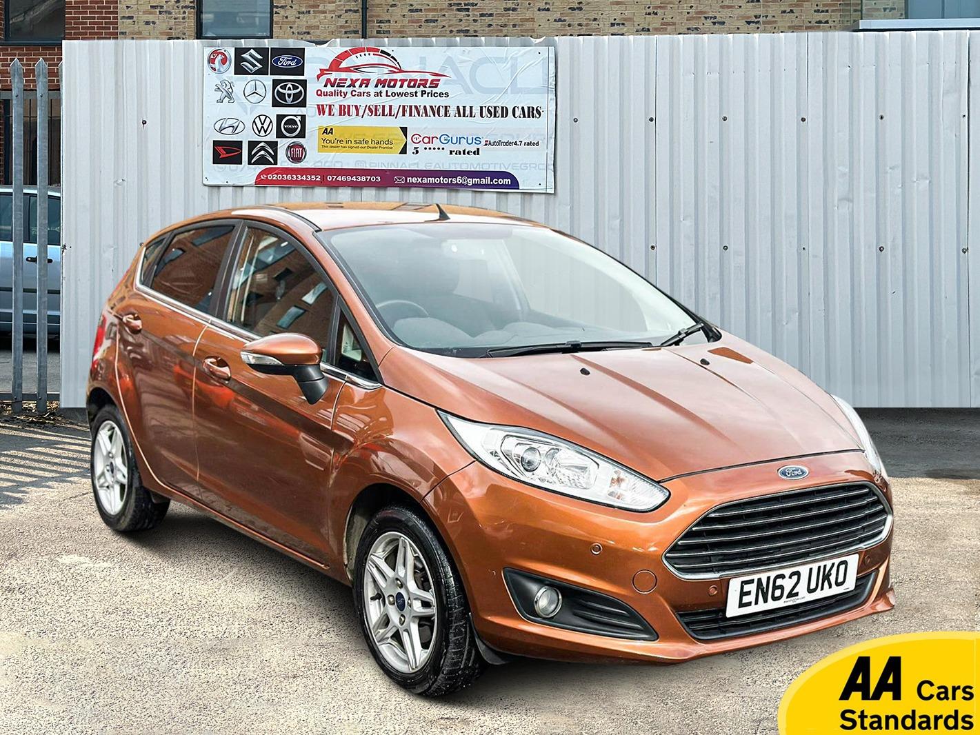 Ford Fiesta 1.25 Zetec Hatchback 5dr Petrol Manual Euro 5 (82 ps)