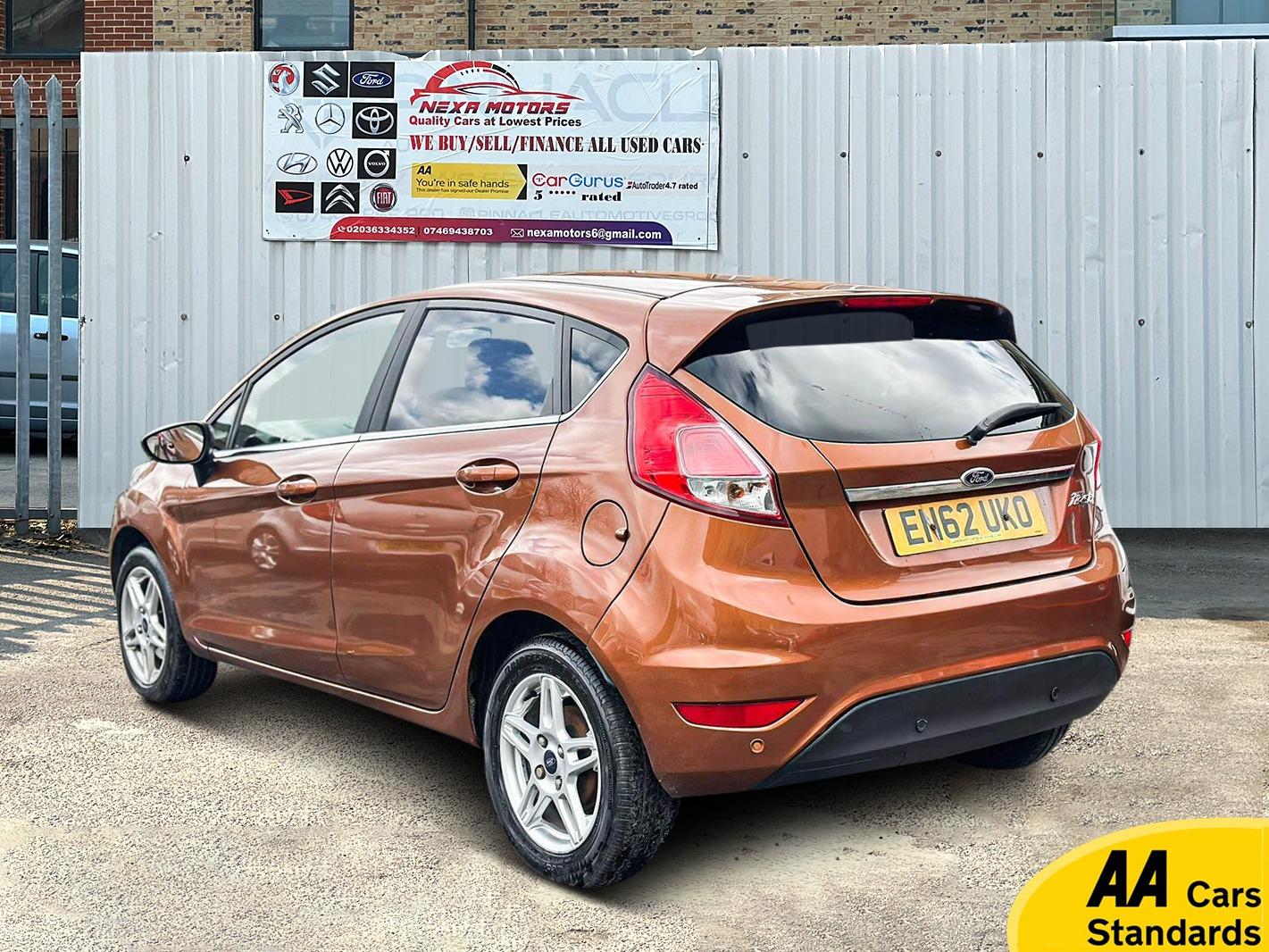 Ford Fiesta 1.25 Zetec Hatchback 5dr Petrol Manual Euro 5 (82 ps)