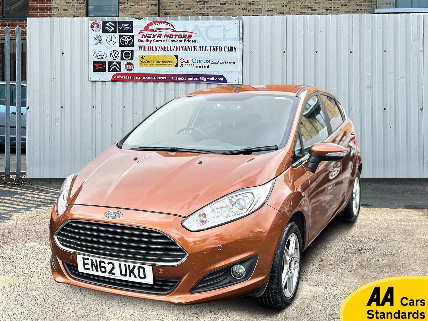 Ford Fiesta 1.25 Zetec Hatchback 5dr Petrol Manual Euro 5 (82 ps)