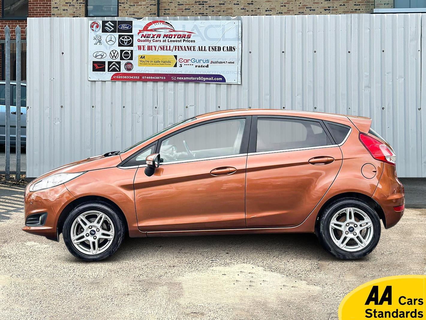 Ford Fiesta 1.25 Zetec Hatchback 5dr Petrol Manual Euro 5 (82 ps)