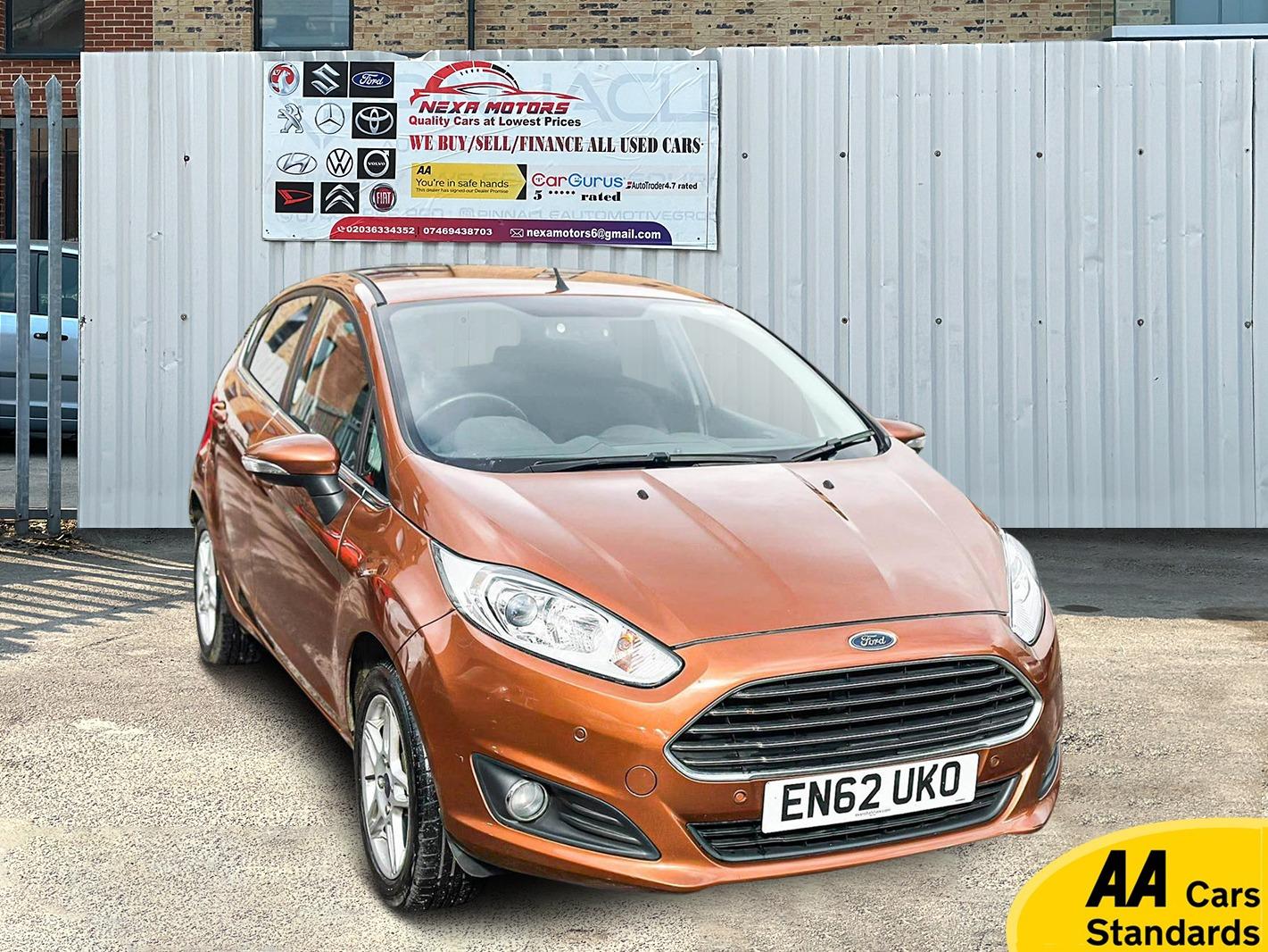 Ford Fiesta 1.25 Zetec Hatchback 5dr Petrol Manual Euro 5 (82 ps)