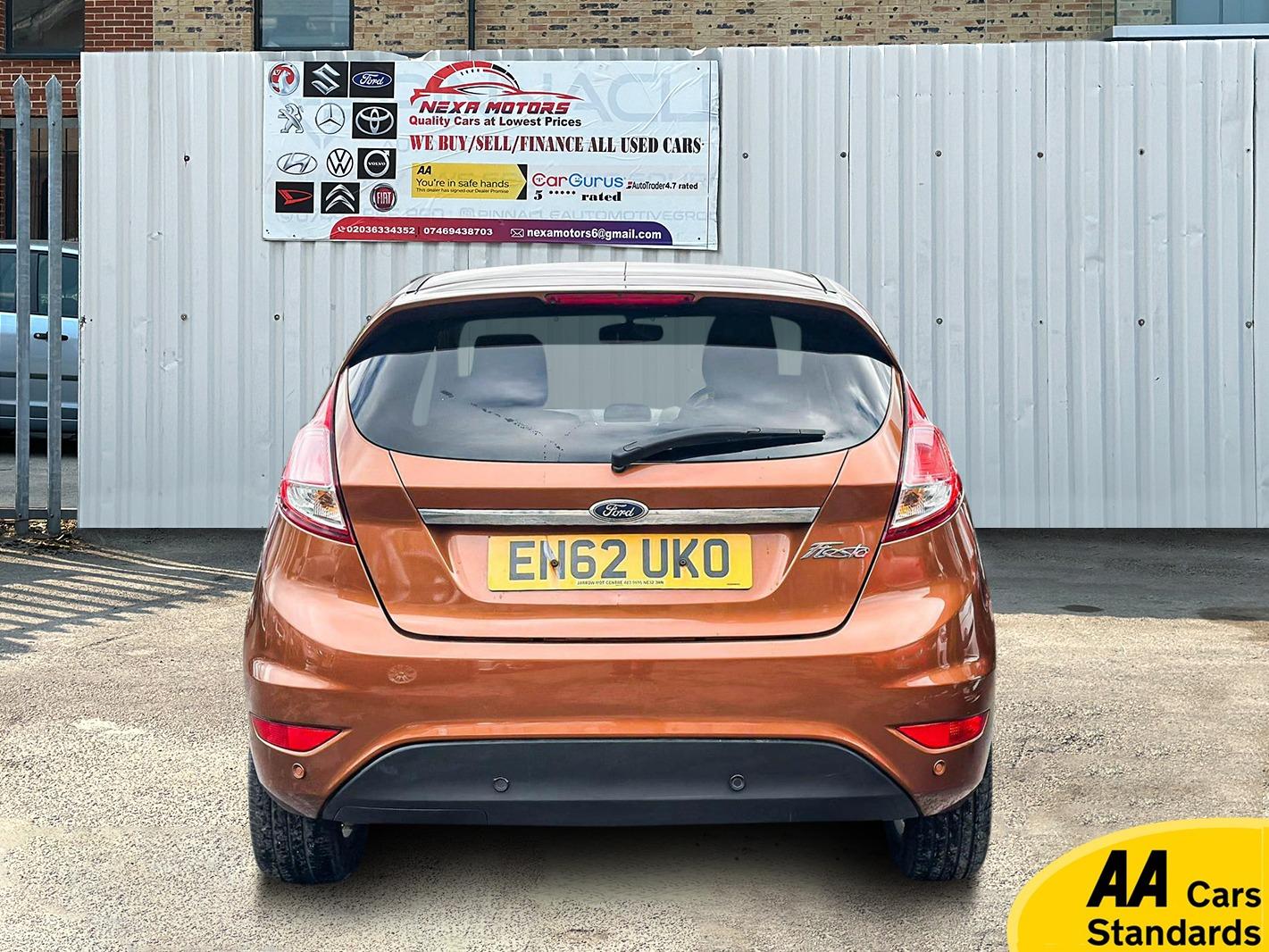 Ford Fiesta 1.25 Zetec Hatchback 5dr Petrol Manual Euro 5 (82 ps)