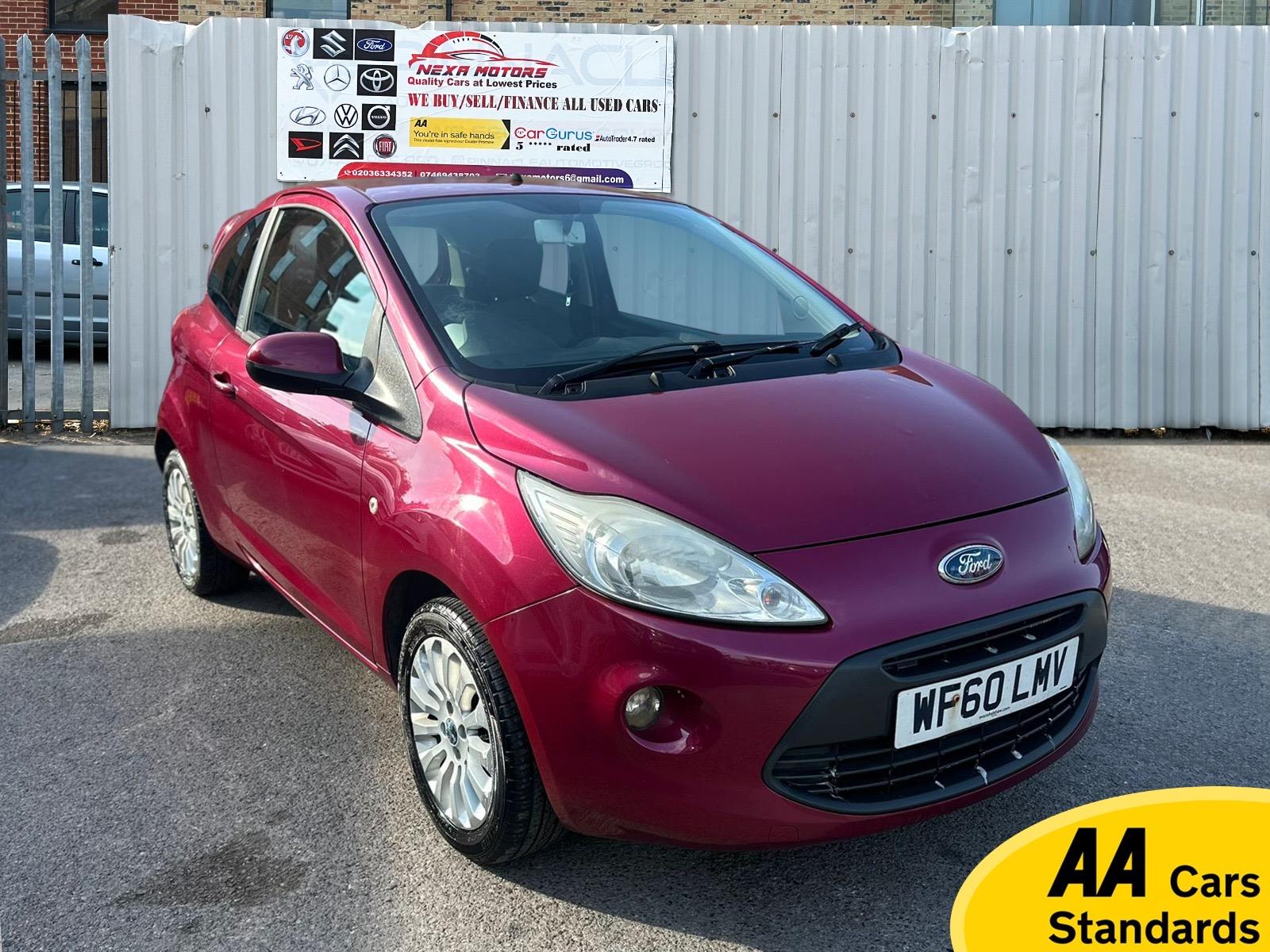 Ford Ka 1.2 Zetec Hatchback 3dr Petrol Manual Euro 4 (69 ps)