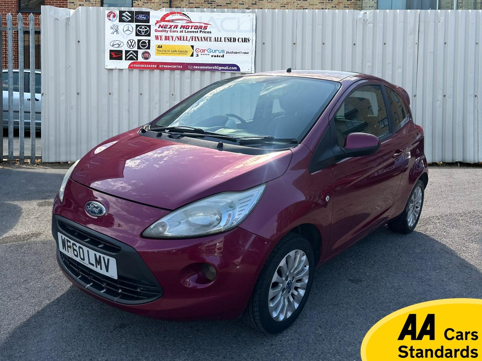 Ford Ka 1.2 Zetec Hatchback 3dr Petrol Manual Euro 4 (69 ps)