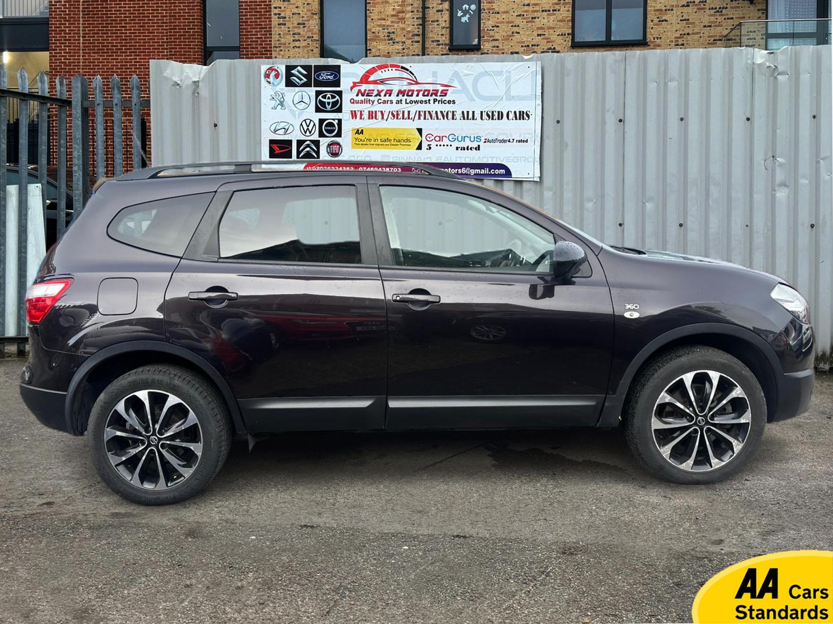 Nissan Qashqai+2 2.0 360 SUV 5dr Petrol CVT 4WD Euro 5 (140 ps)