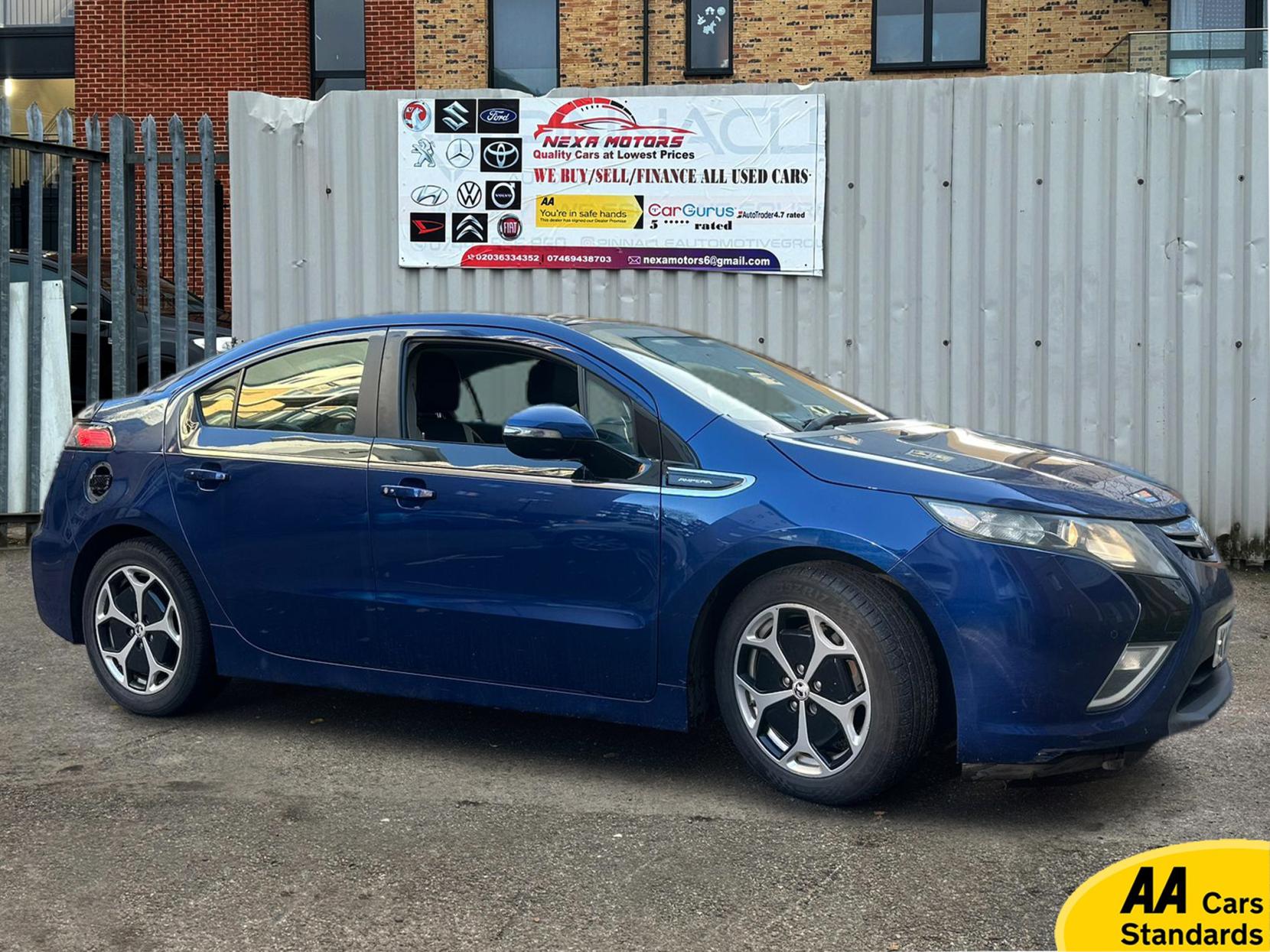 Vauxhall Ampera Electron Hatchback 5dr Petrol Plug-in Hybrid Auto Euro 5 (Range Extender) (150 ps)
