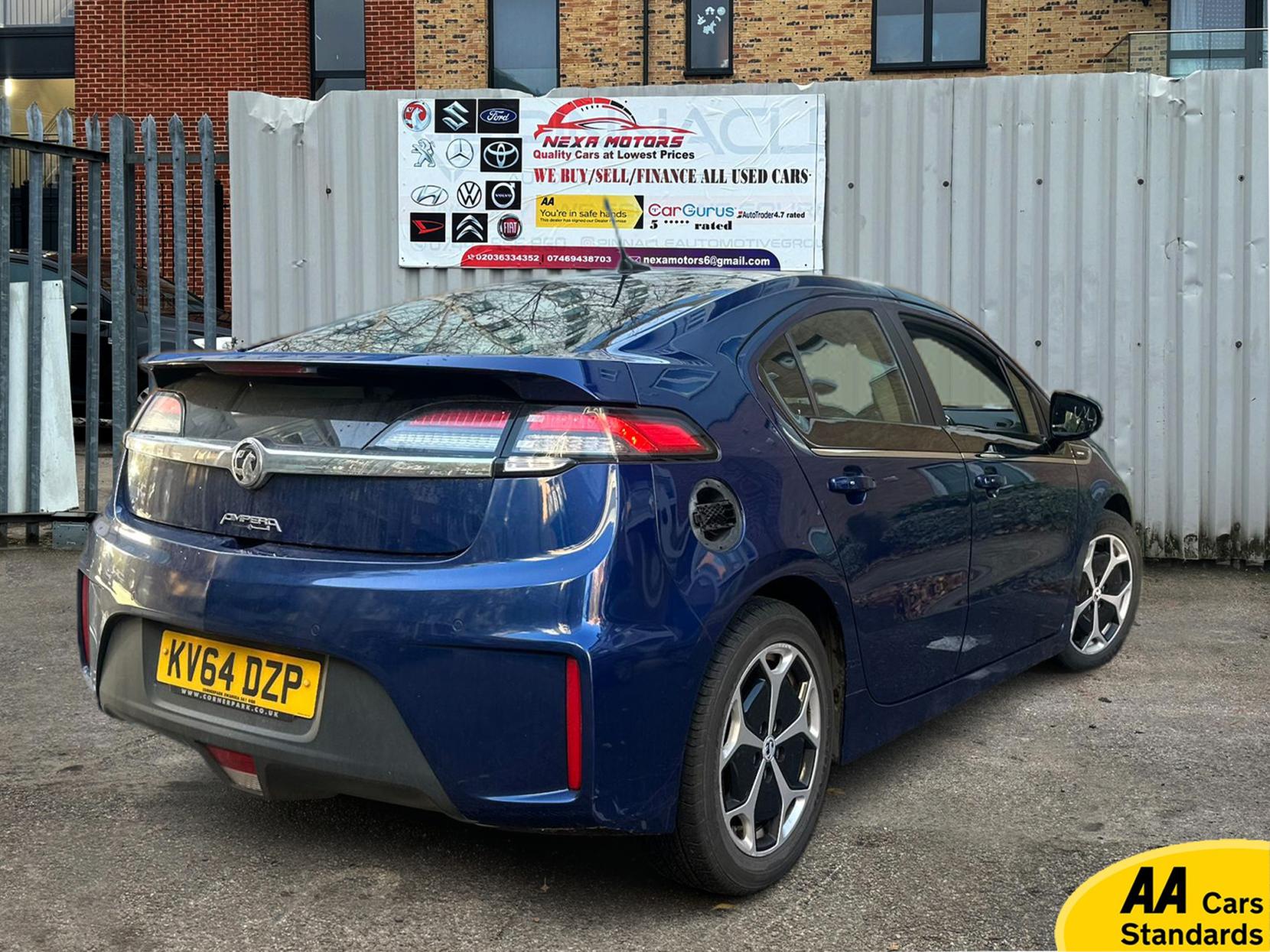 Vauxhall Ampera Electron Hatchback 5dr Petrol Plug-in Hybrid Auto Euro 5 (Range Extender) (150 ps)