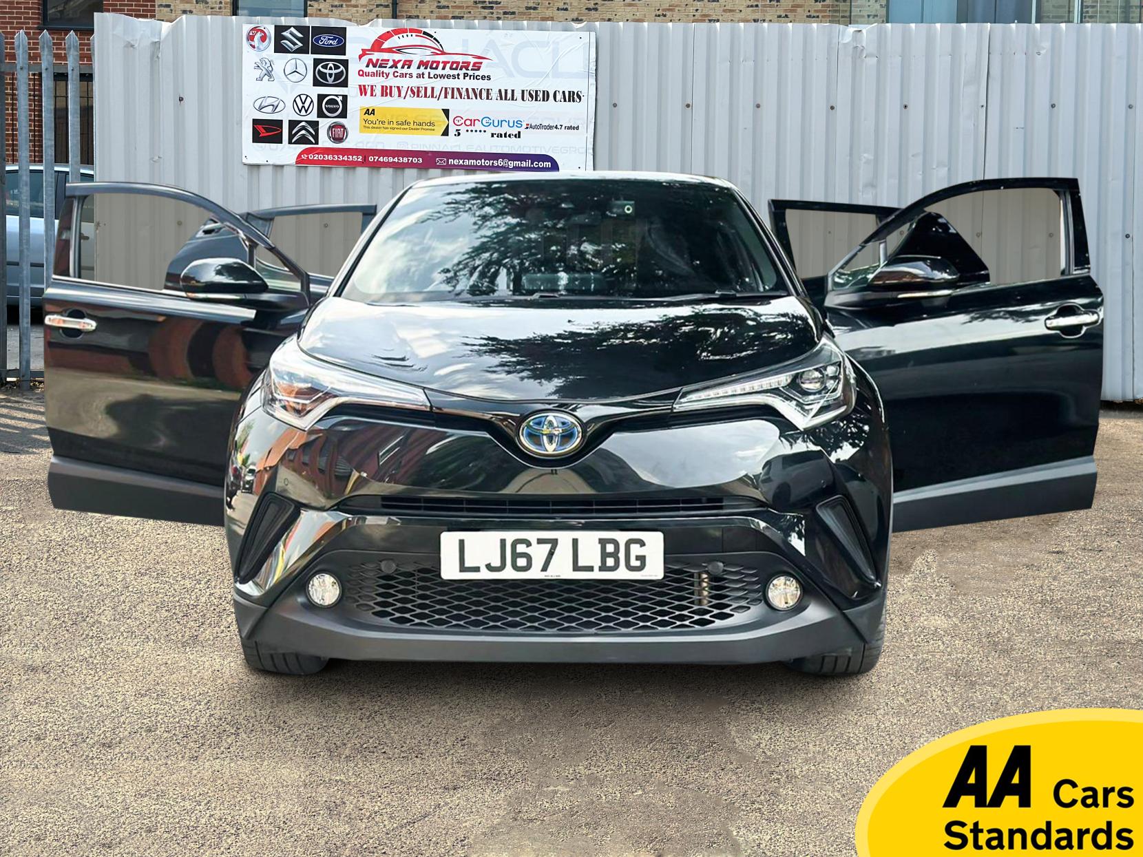 Toyota C-HR 1.8 VVT-h Excel SUV 5dr Petrol Hybrid CVT Euro 6 (s/s) (122 ps)