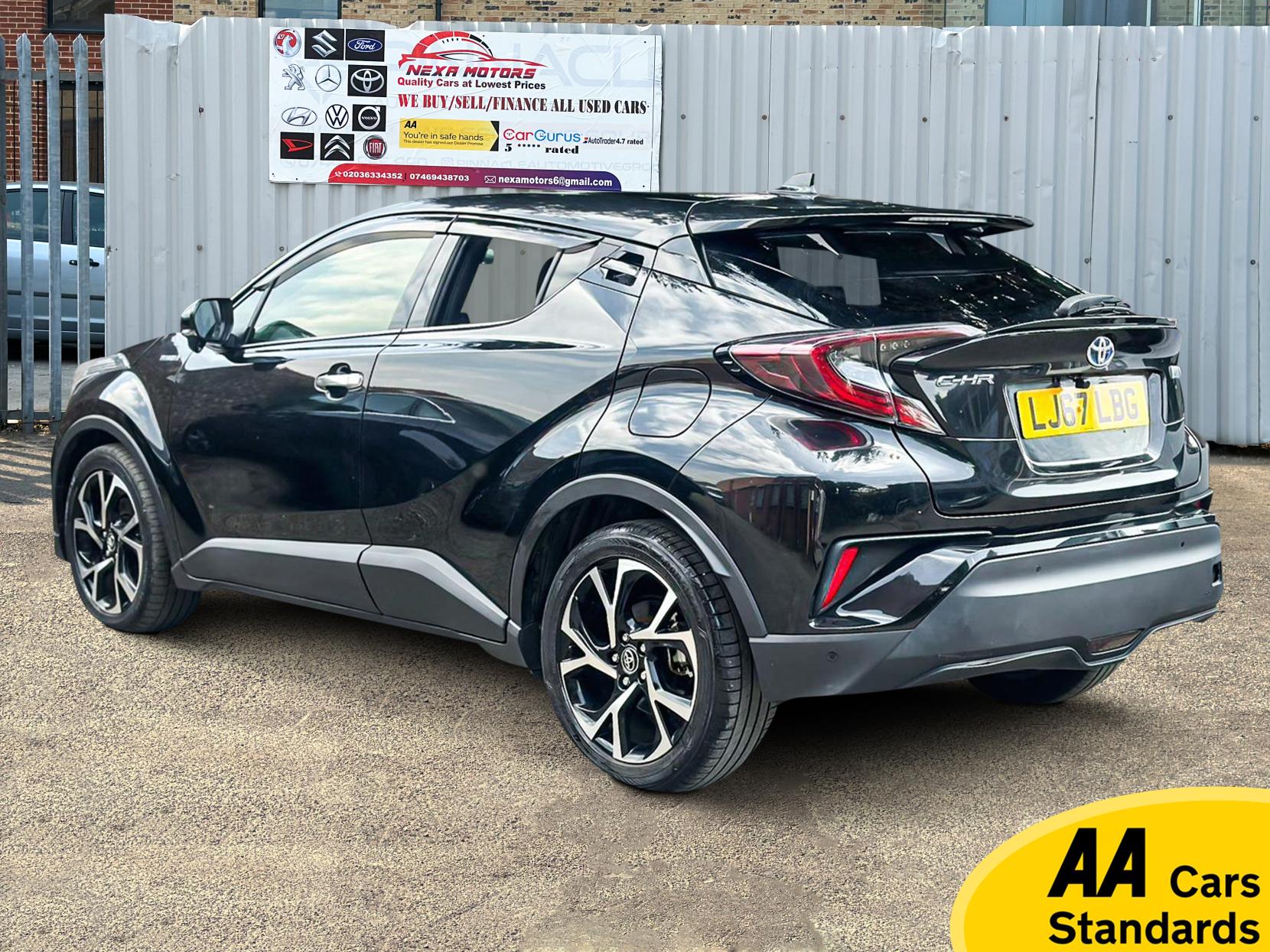 Toyota C-HR 1.8 VVT-h Excel SUV 5dr Petrol Hybrid CVT Euro 6 (s/s) (122 ps)