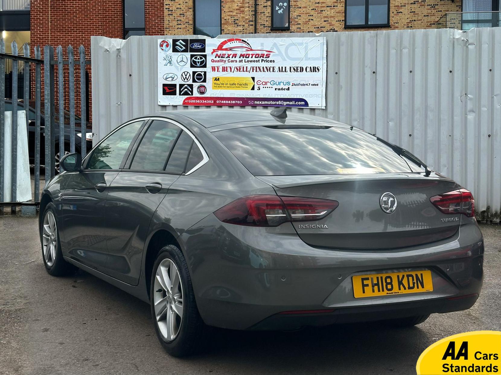 Vauxhall Insignia 1.6 Turbo D ecoTEC BlueInjection SRi Nav Grand Sport 5dr Diesel Manual Euro 6 (s/s) (136 ps)