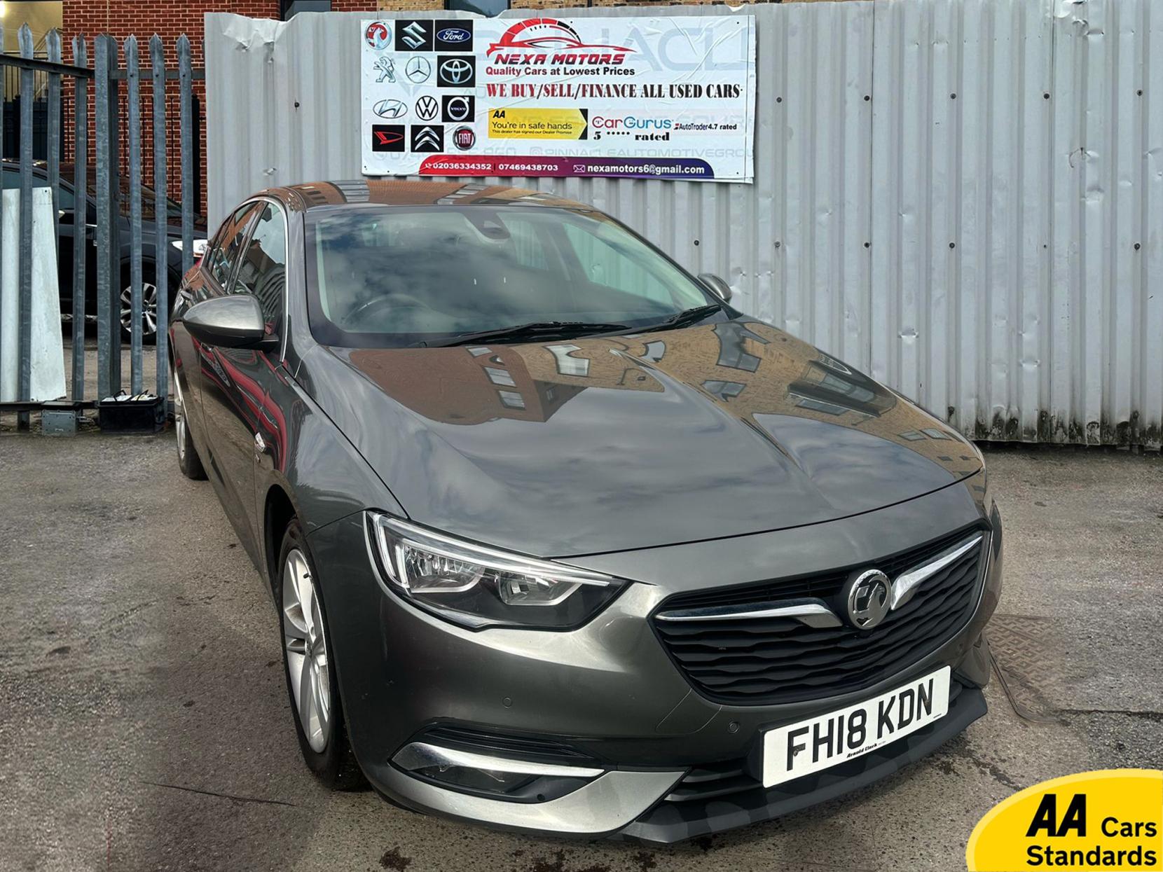 Vauxhall Insignia 1.6 Turbo D ecoTEC BlueInjection SRi Nav Grand Sport 5dr Diesel Manual Euro 6 (s/s) (136 ps)