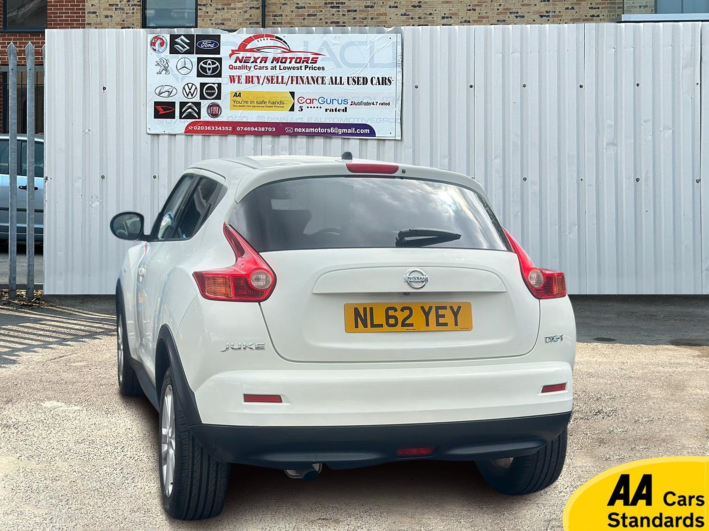 Nissan Juke 1.6 DIG-T Tekna SUV 5dr Petrol Manual Euro 5 (190 ps)