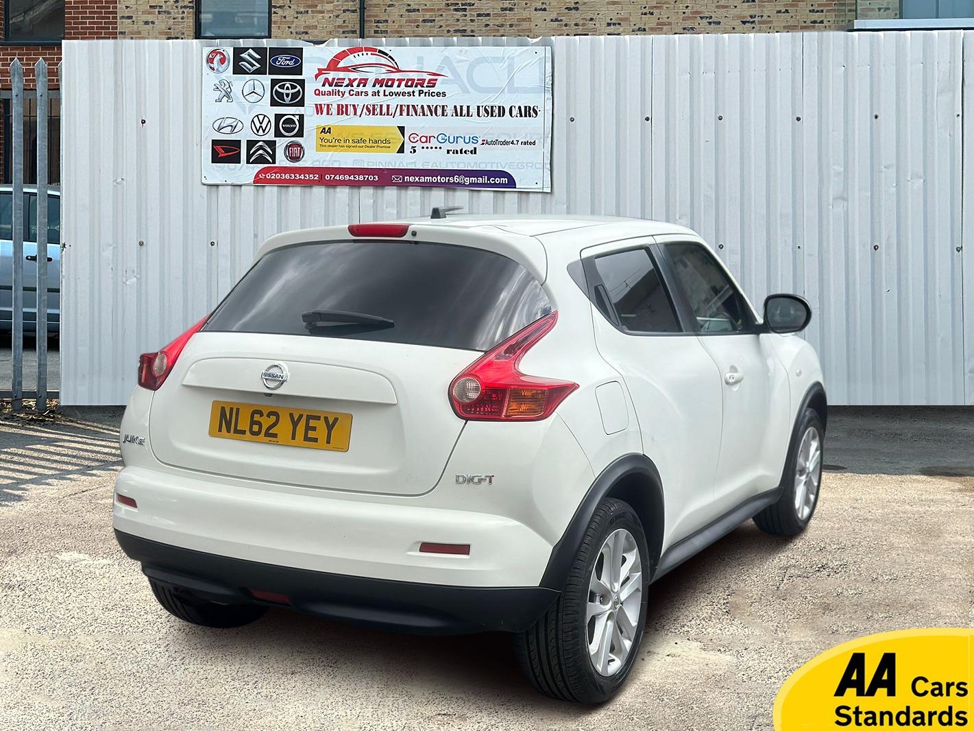 Nissan Juke 1.6 DIG-T Tekna SUV 5dr Petrol Manual Euro 5 (190 ps)