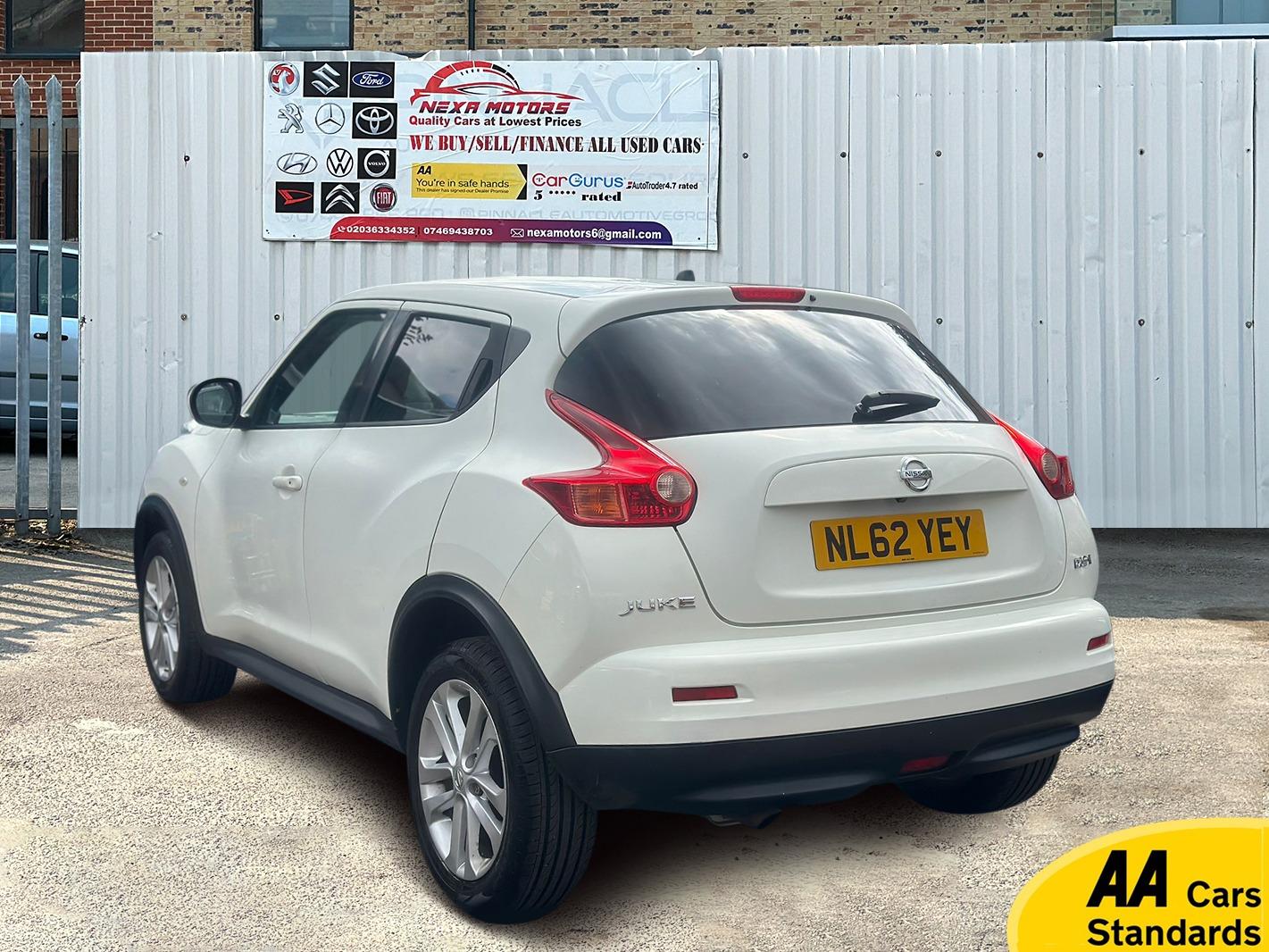 Nissan Juke 1.6 DIG-T Tekna SUV 5dr Petrol Manual Euro 5 (190 ps)