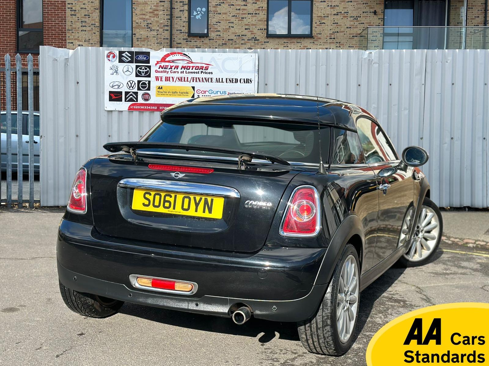 MINI Coupe 1.6 Cooper Coupe 2dr Petrol Auto Euro 5 (122 ps)