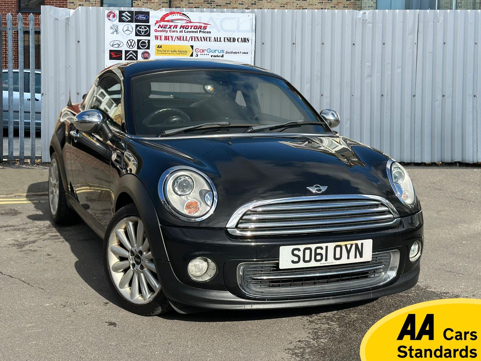 MINI Coupe 1.6 Cooper Coupe 2dr Petrol Auto Euro 5 (122 ps)