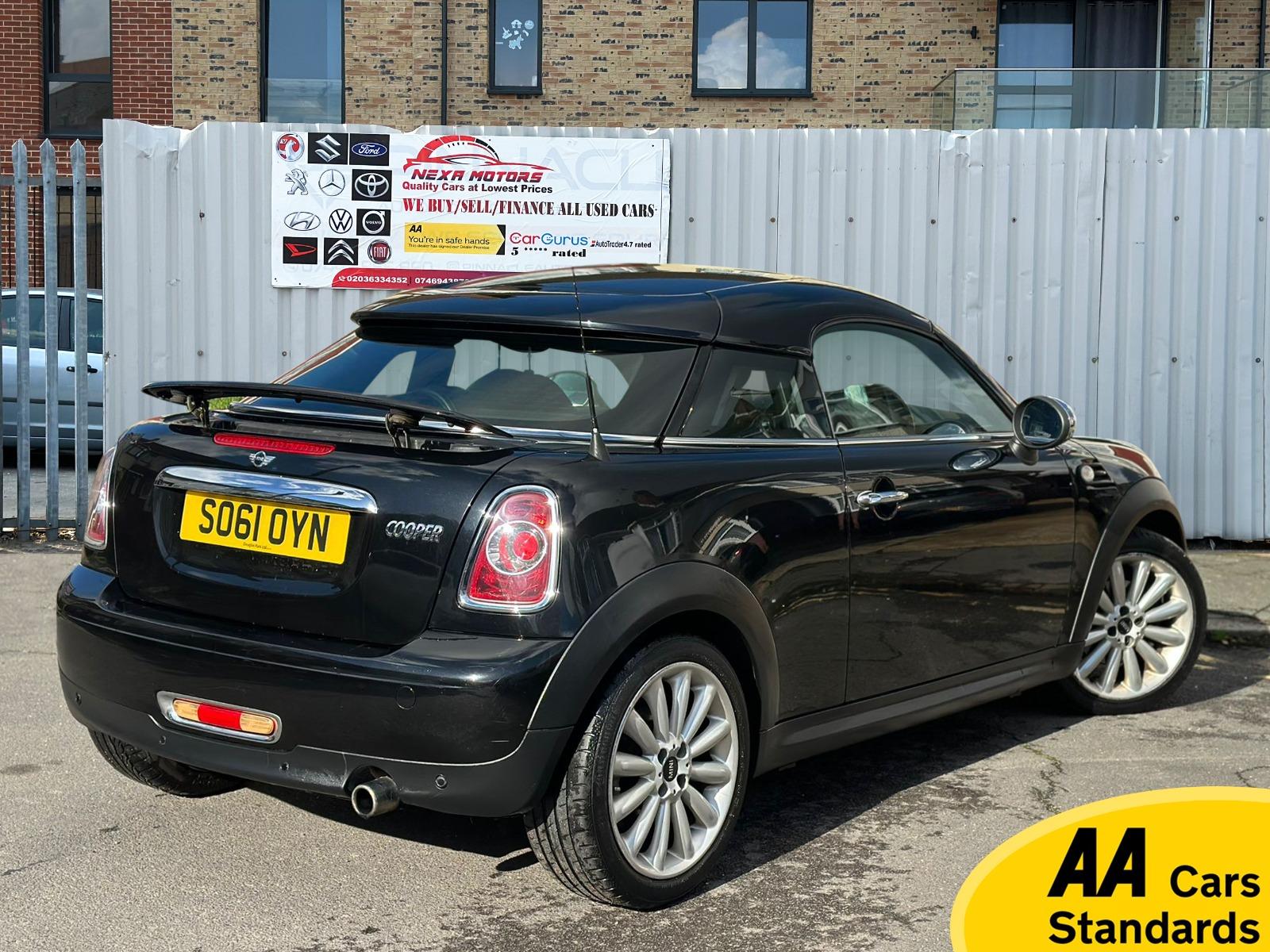 MINI Coupe 1.6 Cooper Coupe 2dr Petrol Auto Euro 5 (122 ps)