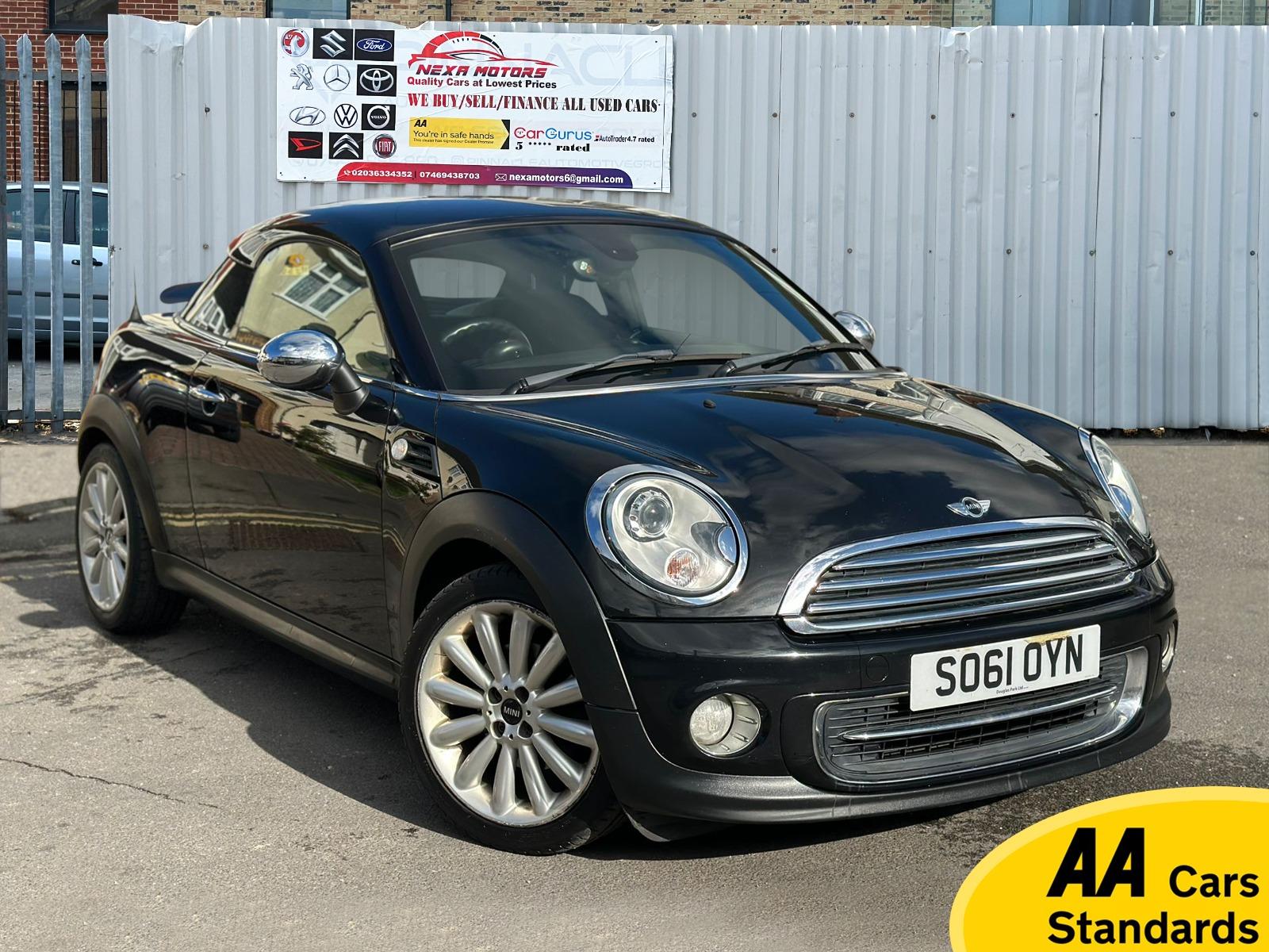 MINI Coupe 1.6 Cooper Coupe 2dr Petrol Auto Euro 5 (122 ps)