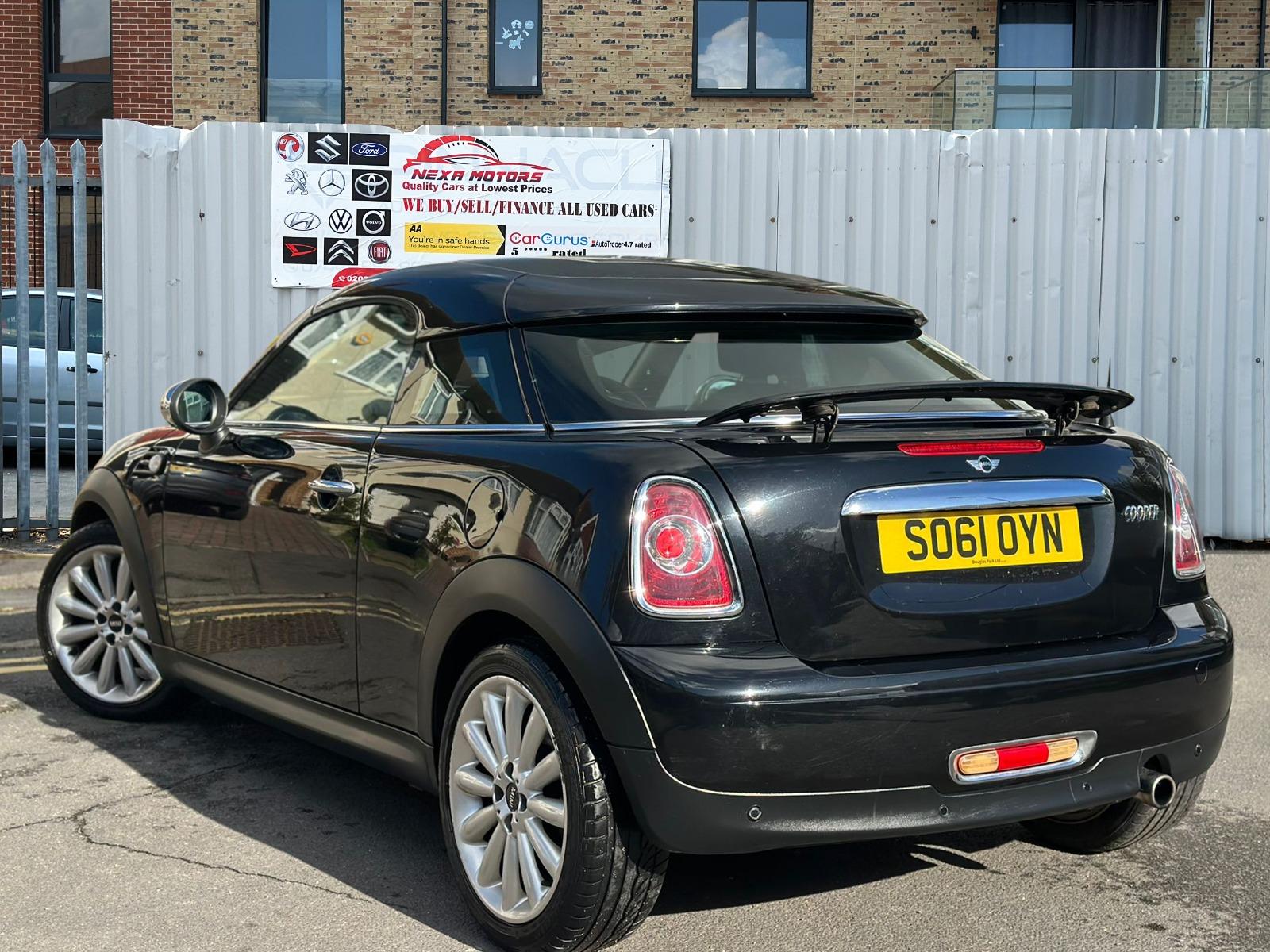 MINI Coupe 1.6 Cooper Coupe 2dr Petrol Auto Euro 5 (122 ps)