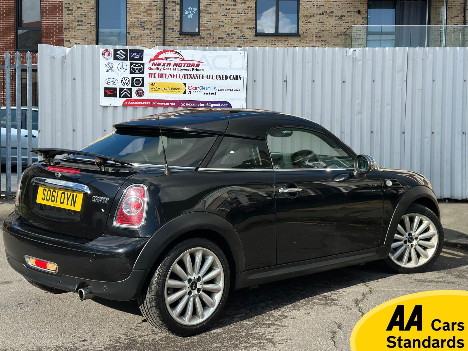 MINI Coupe 1.6 Cooper Coupe 2dr Petrol Auto Euro 5 (122 ps)